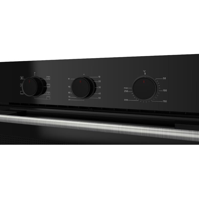 Ferre QBL 62CS Basıc Siyah Ankastre Fırın