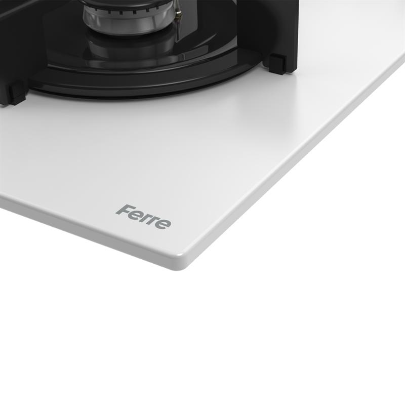 Ferre RS036 Beyaz Ankastre 75 cm Ocak