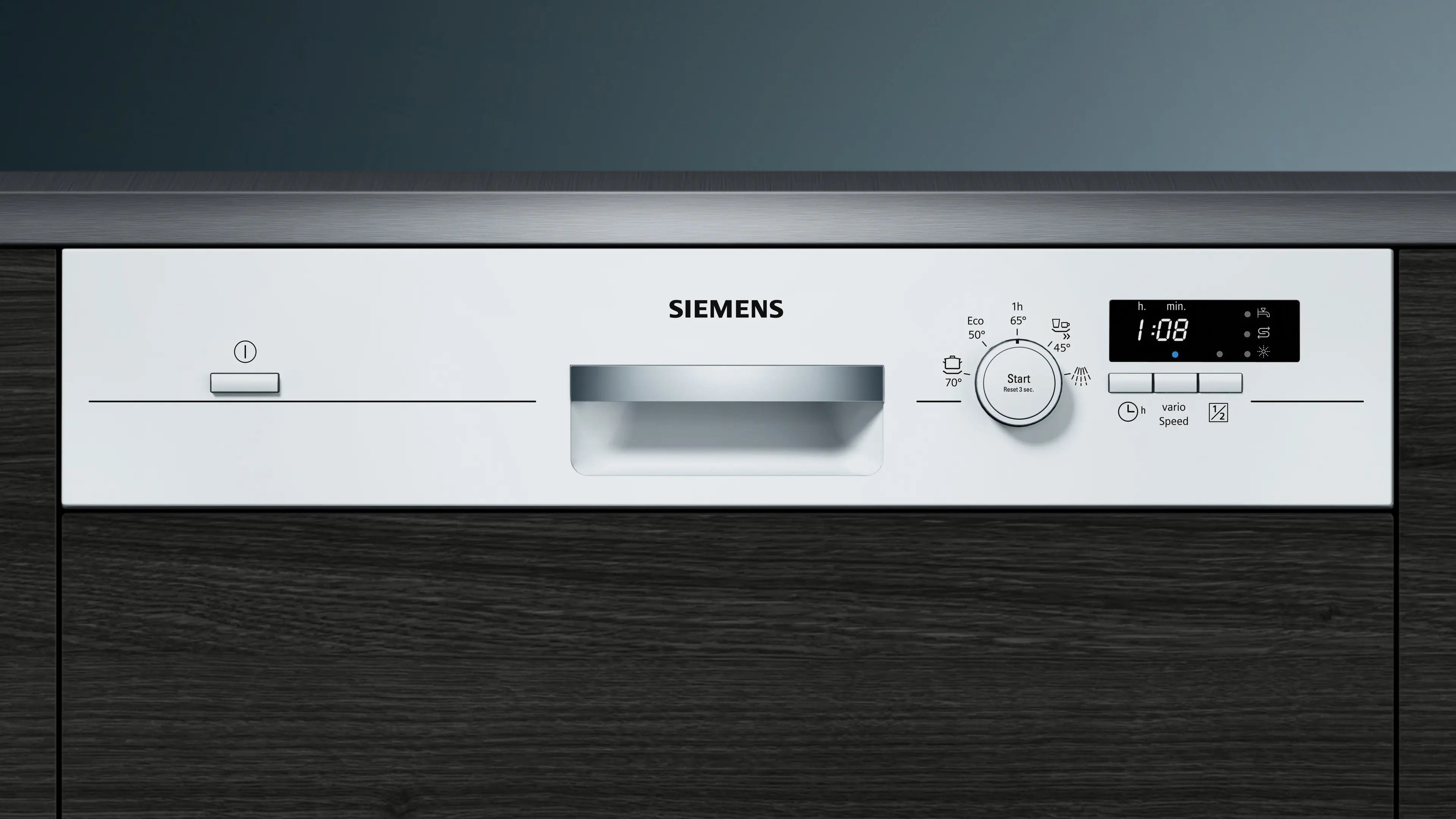 Siemens SN515W01DT 5 Programlı Yarı Ankastre Bulaşık Makinesi