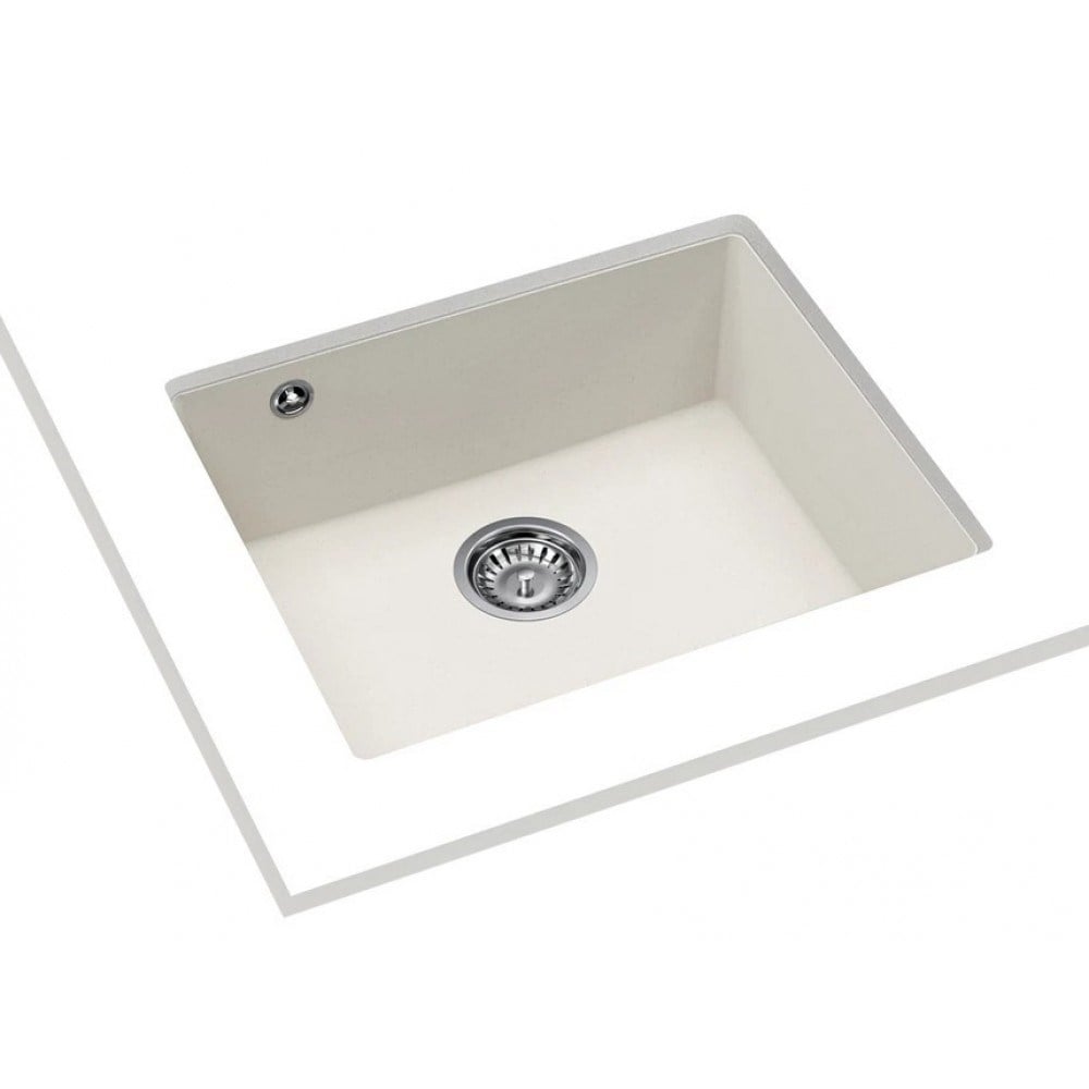 Teka Cave 49.50 B-TQ Beyaz Granit Evye 115250001