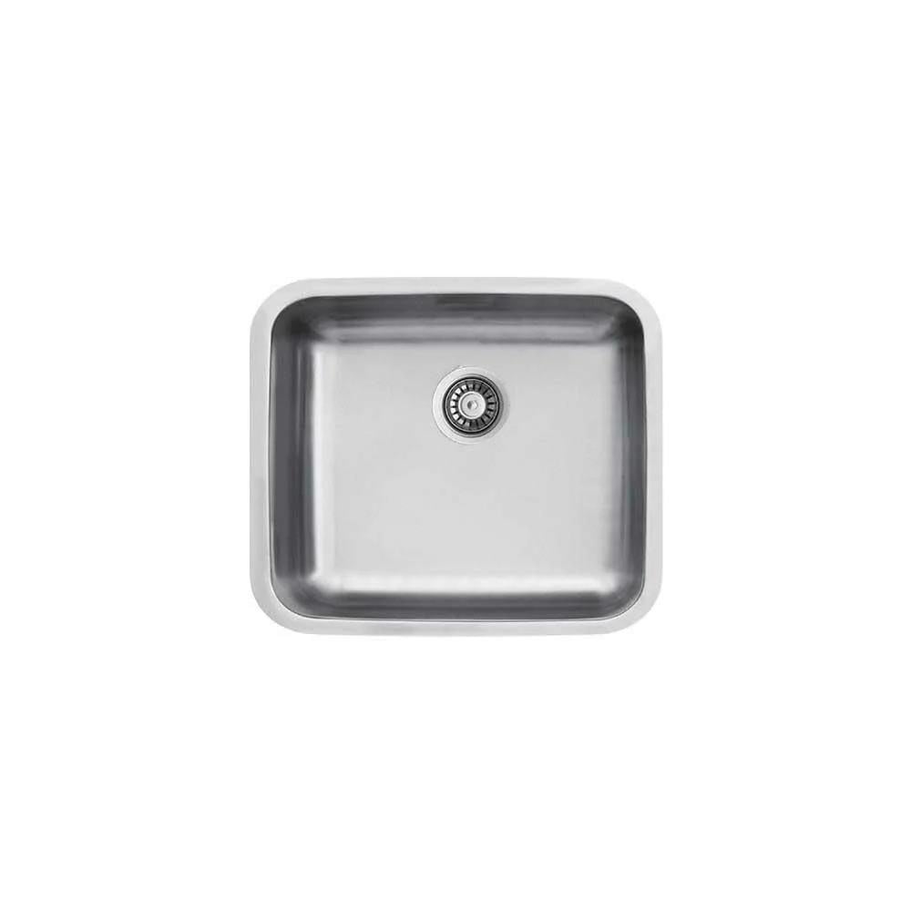 Ukınox D500 Eco Dekorlu Tezgah Altı Evye   E806 D 500-U3P 