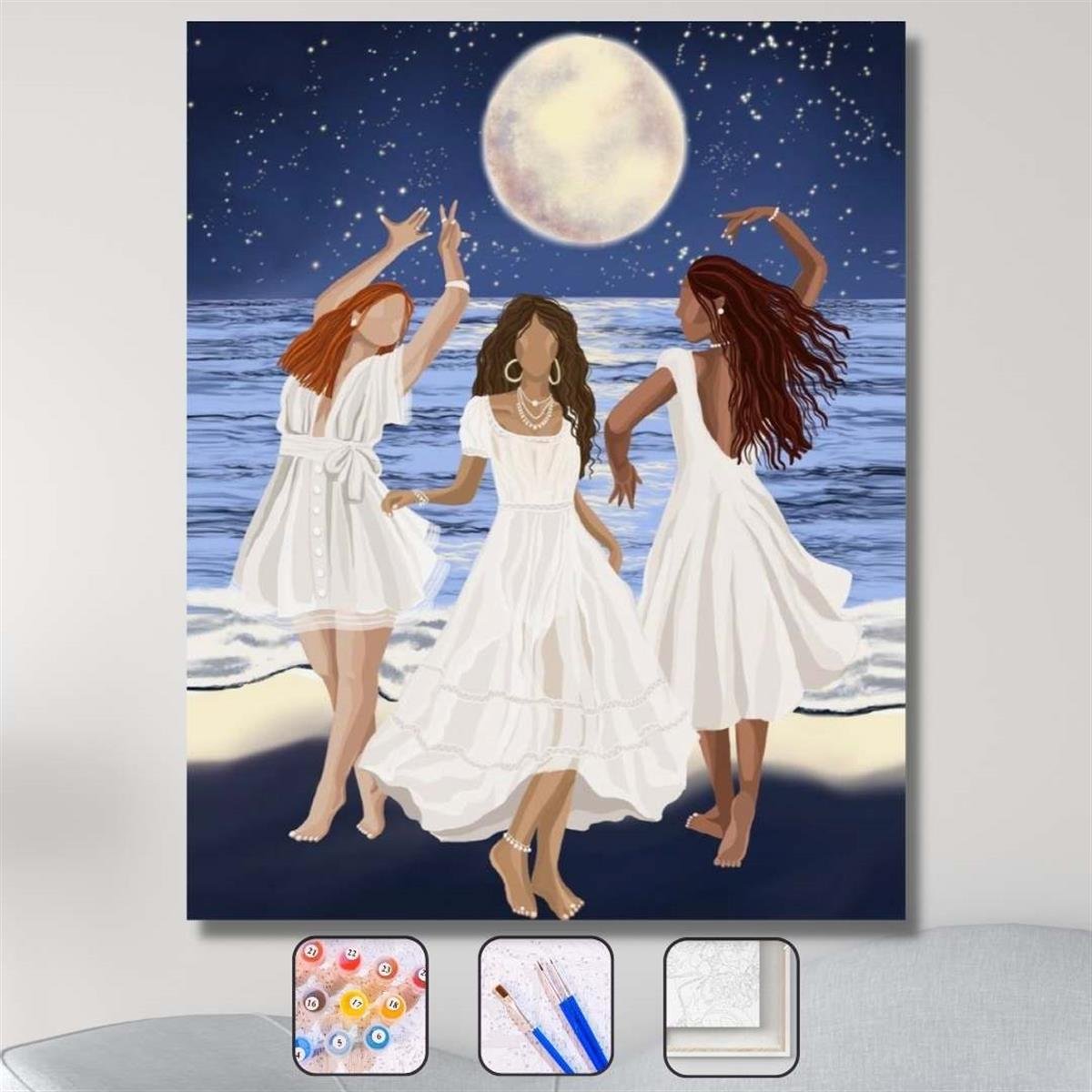 Sayılarla Boyama Seti DOLUNAYLA DANS