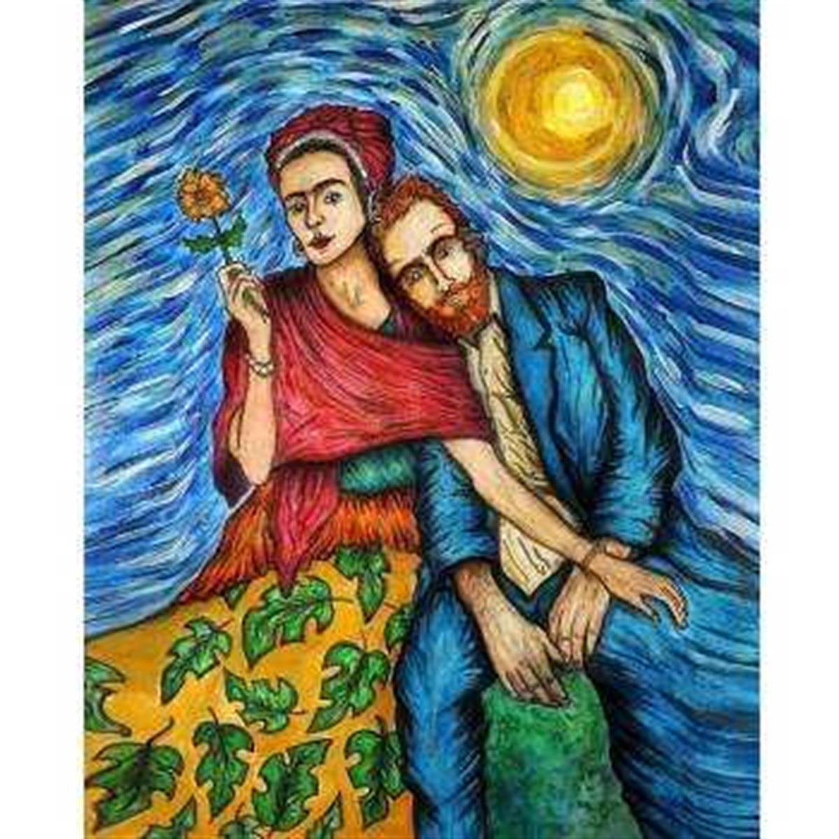 Sayılarla Boyama Seti Frida ve Gogh