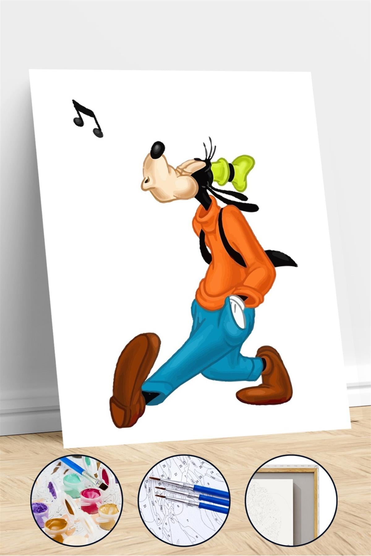 Sayılarla Boyama Seti Goofy Islık Keyfi