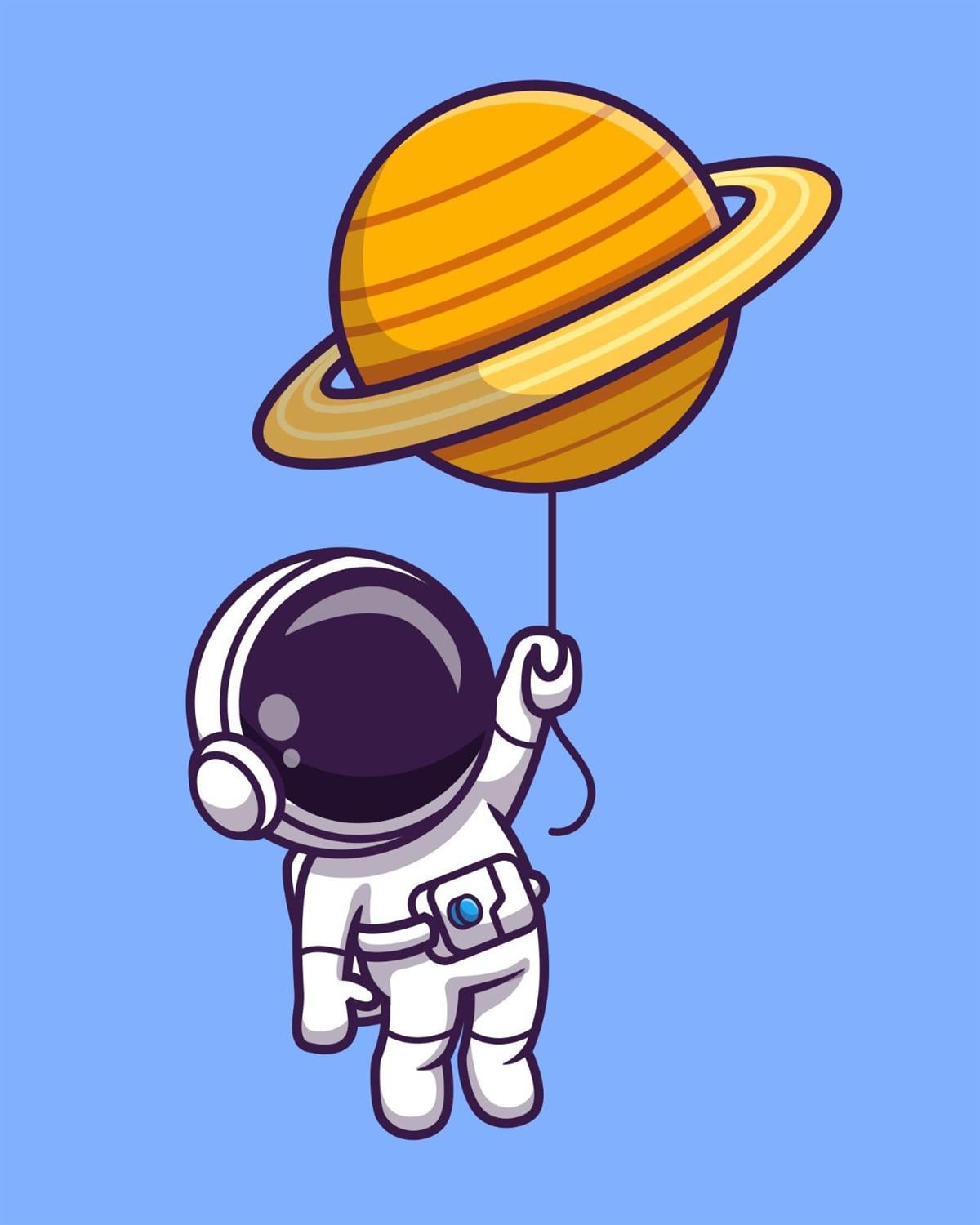 Sayılarla Boyama Seti Küçük Astronot 2