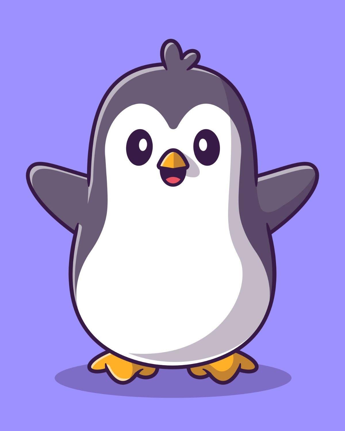 Sayılarla Boyama Seti Neşeli Penguen 1