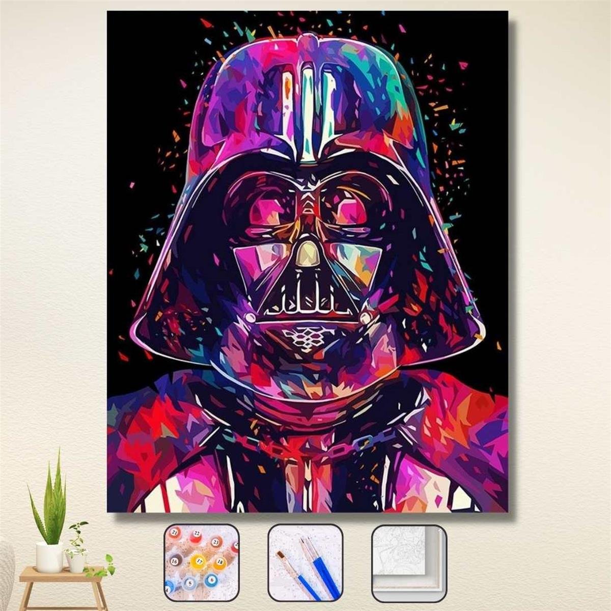 Sayılarla Boyama Seti STARWARS RENKLERİN İÇİNDEN