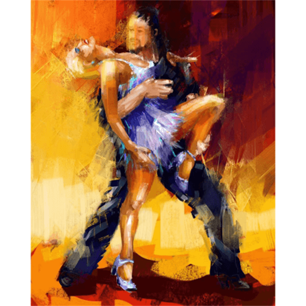 Sayılarla Boyama Seti Tango