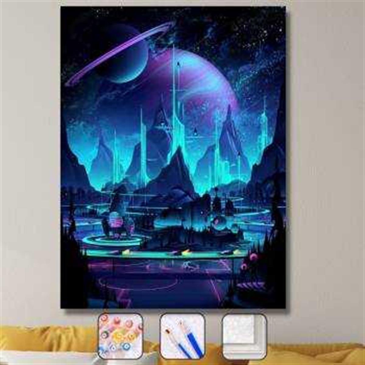 Sayılarla Boyama Seti YENİ DÜNYA DÜZENİ