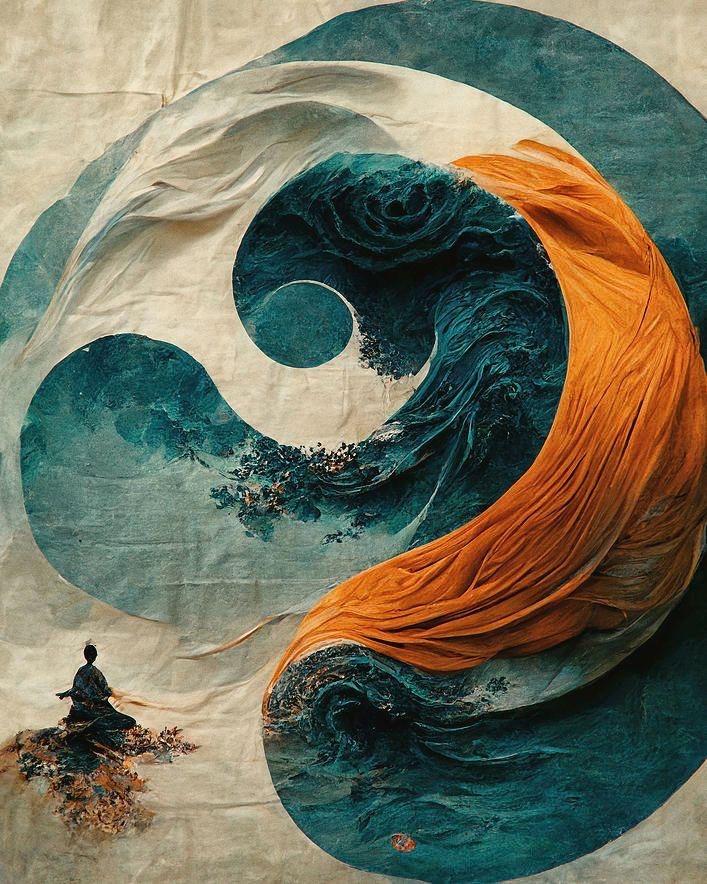 Sayılarla Boyama Seti Yin Yang 2