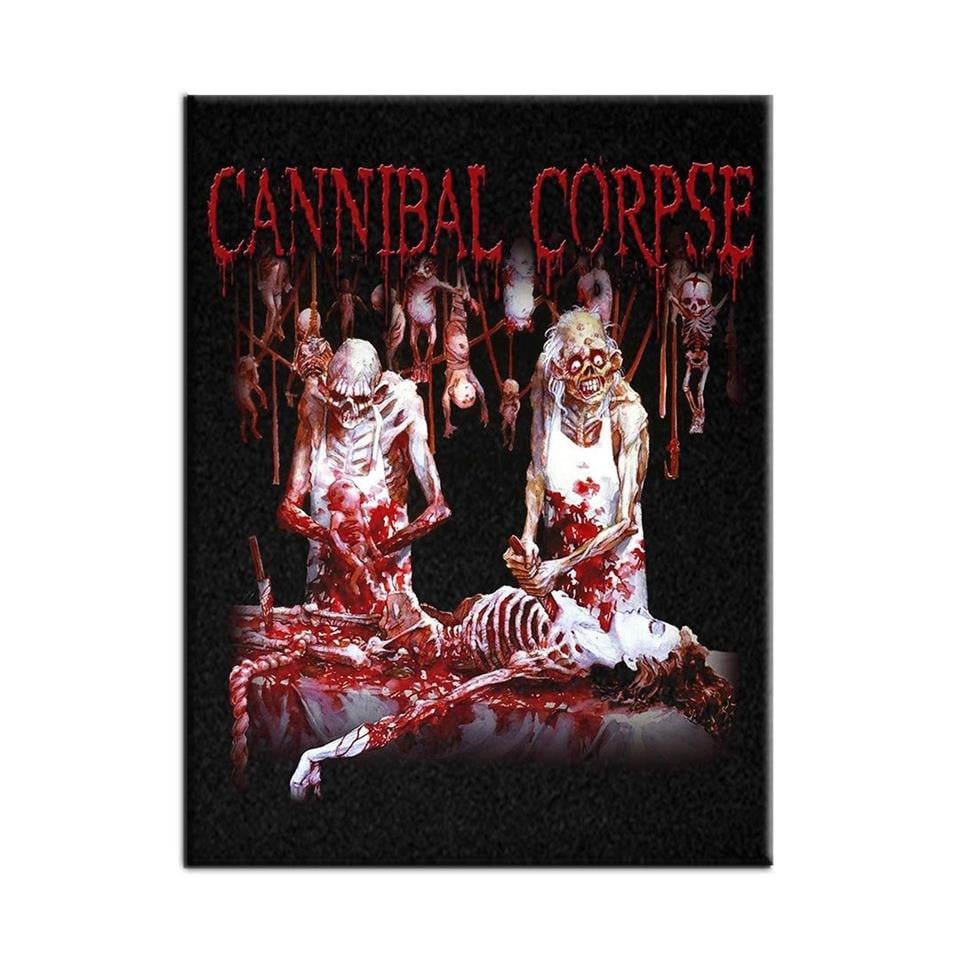 Cannibal Corpse Butchered At Birth Albüm Arma Sırt Peç Back Patch Yama