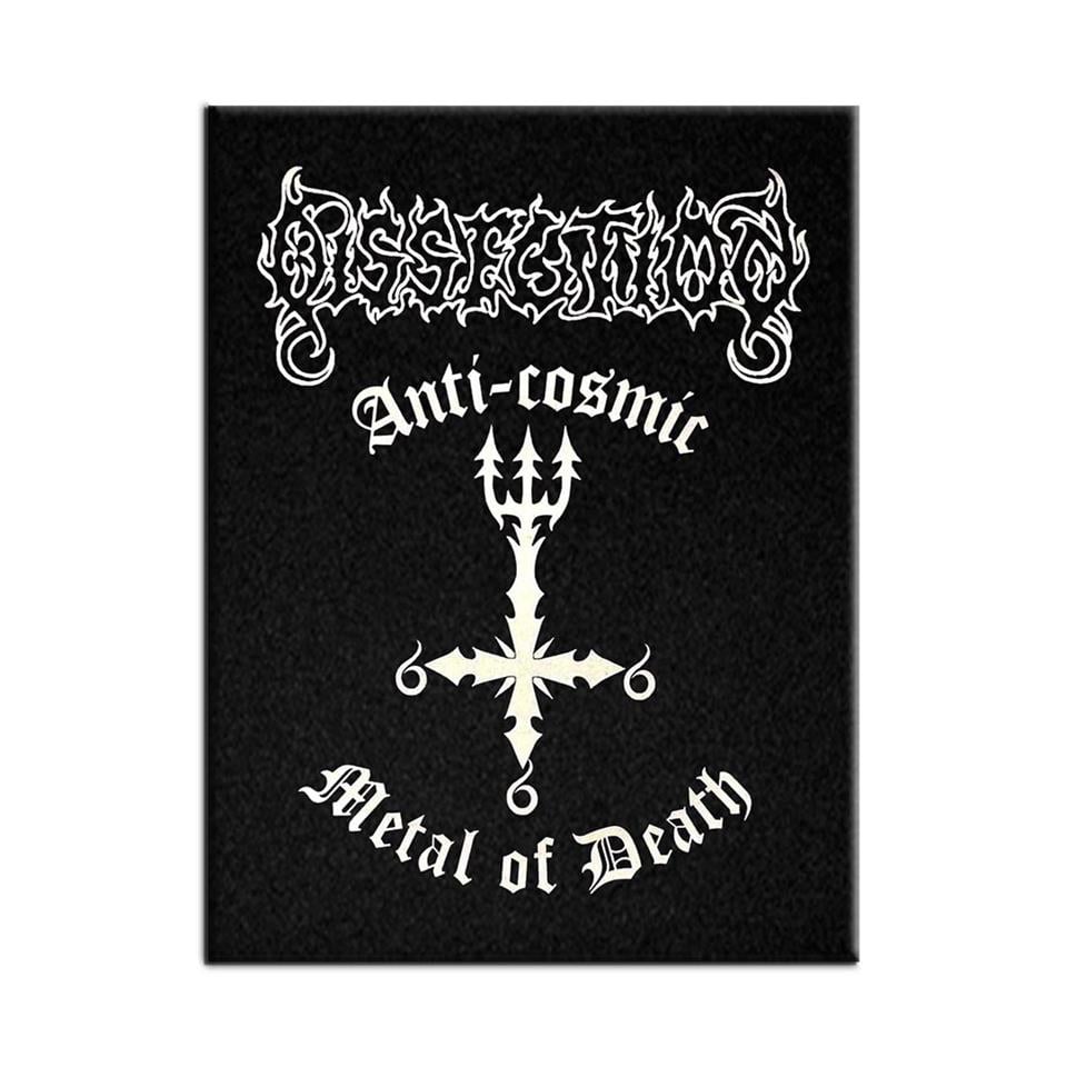 Dissection Anti Cosmic Metal Of Death Albüm Arma Sırt Peç Back Patch Yama