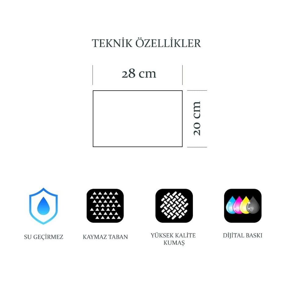 Kendin Tasarla Gaming Oyuncu Mouse Pad