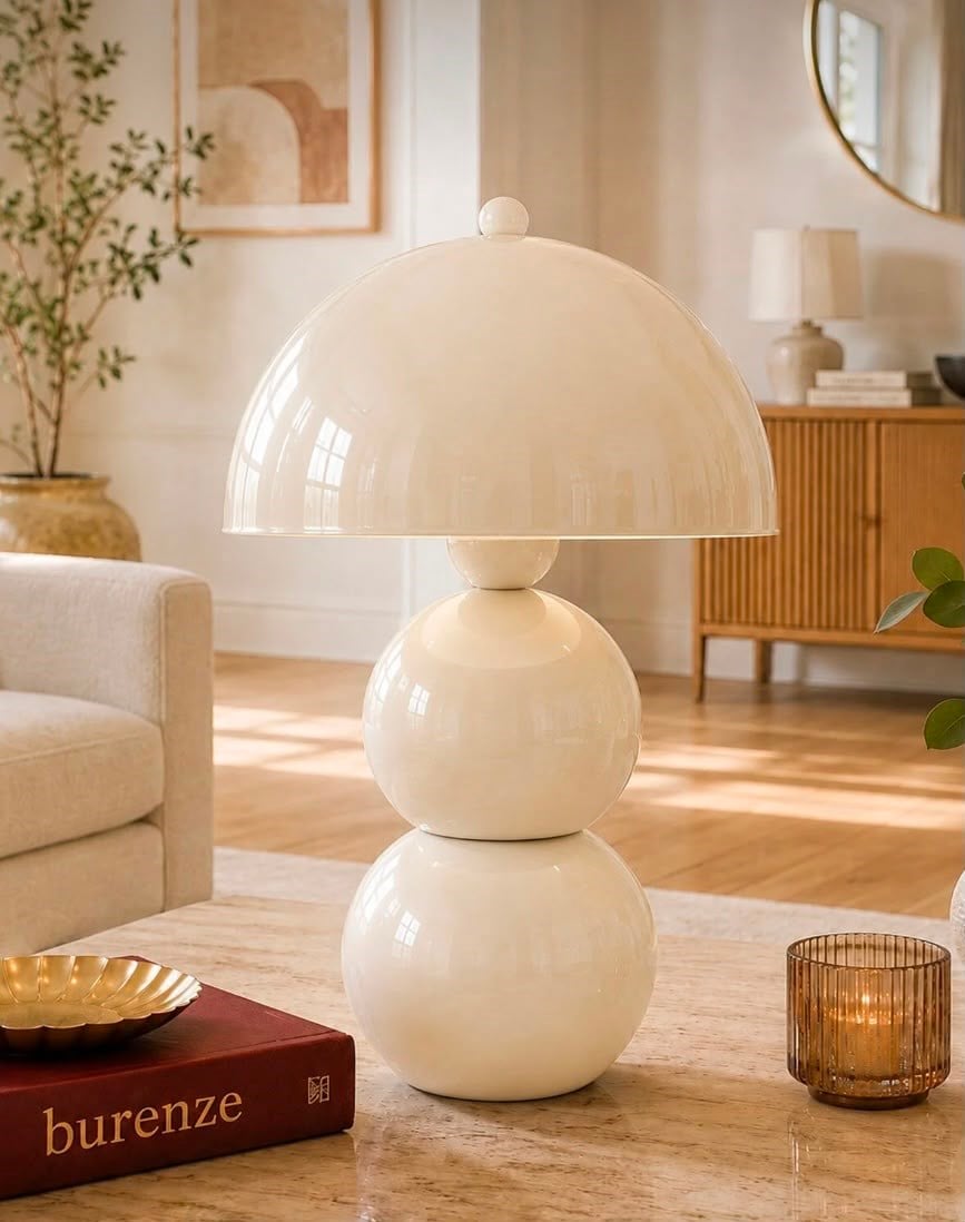 Hamilton Krem Başlıklı Krem Toplu Masa Lambası Pinterest Model Renkli Abajur Beyaz Kablolu