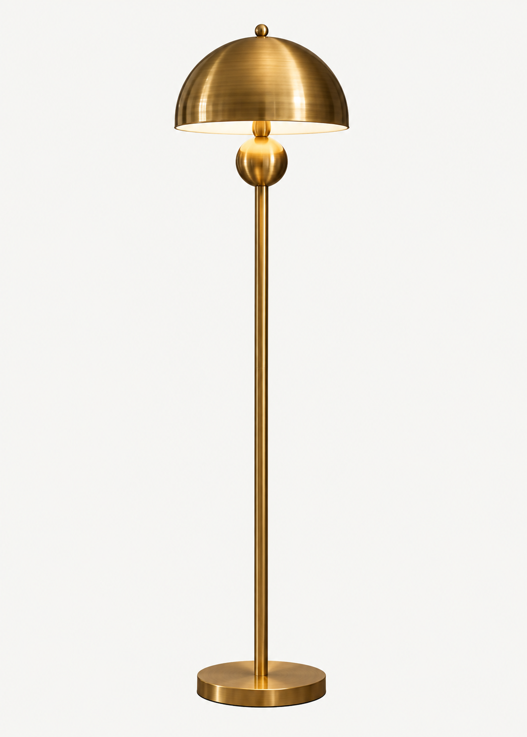 Jüpiter Pinterest Model Toplu Ayaklı Lambader Eskitme Gold Sarı Bohem Metal Abajur Başlıklı Lambader