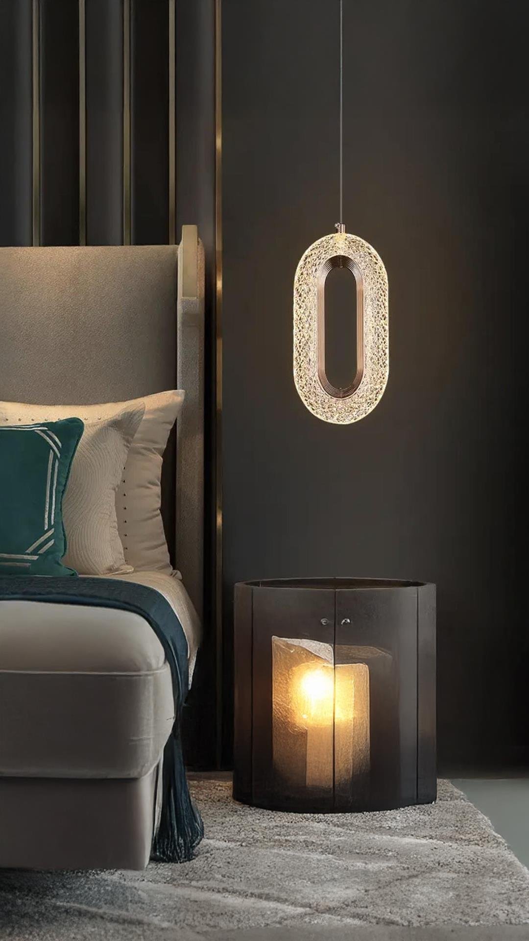 Modern Elegance Luxury Crystal Tekli Sarkıt Led Avize Gold Sarı Kademeli 3 Renk