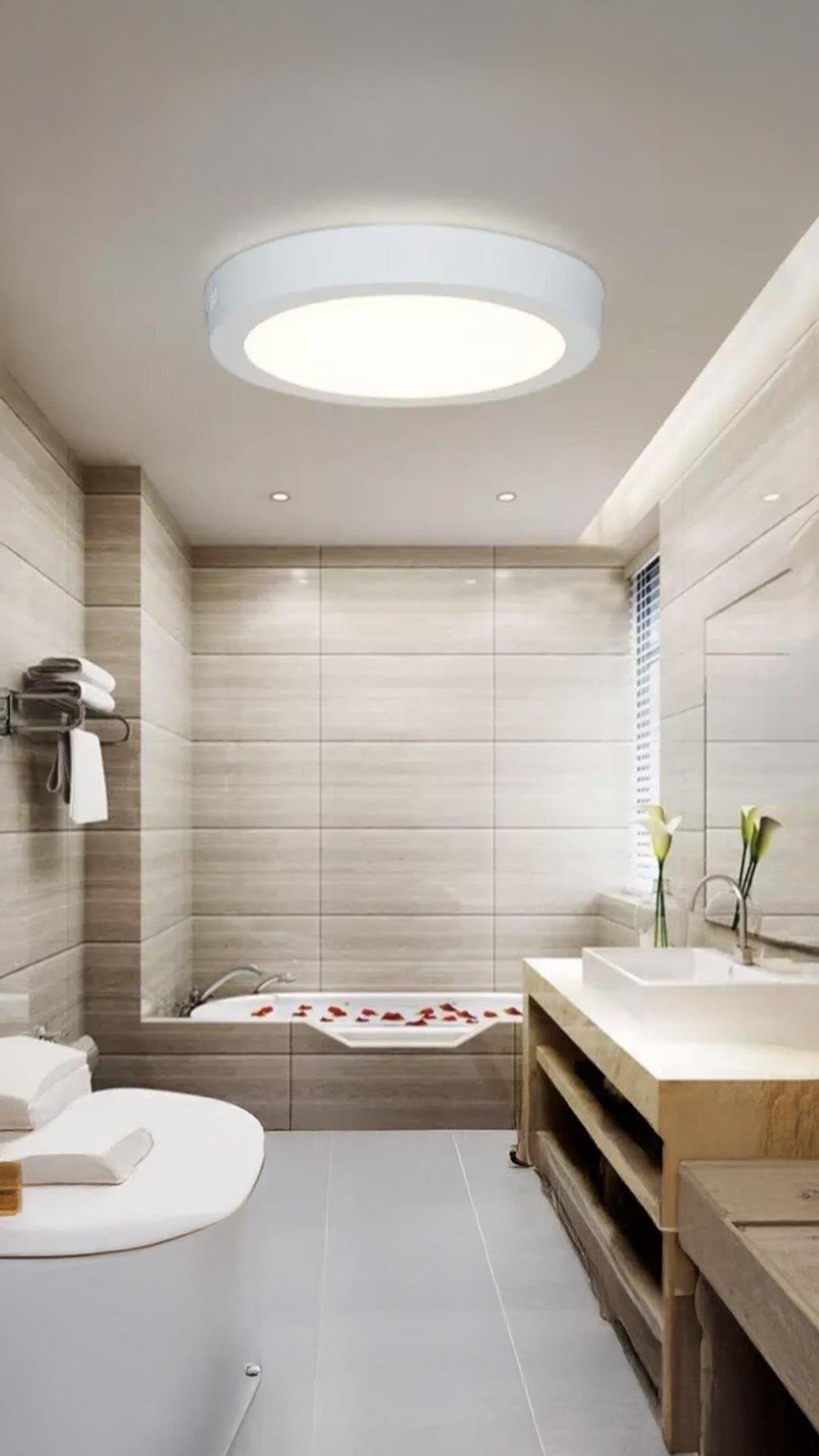 Modern Ledli Avize Tavana Sıfır Led Avize Panel Light 6400k Beyaz Işık