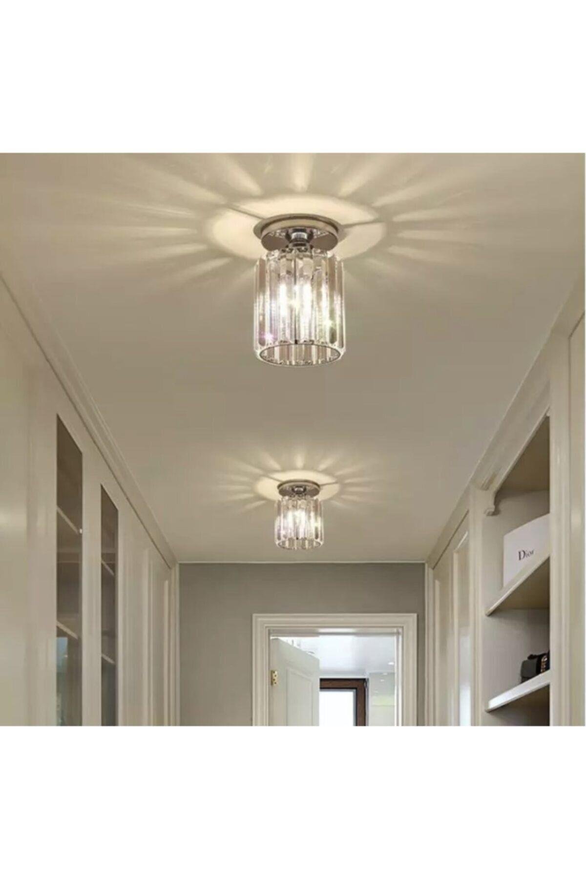 Modern Plafonyer Avize 2 Adet Set Fiyat Hol Antre Avize