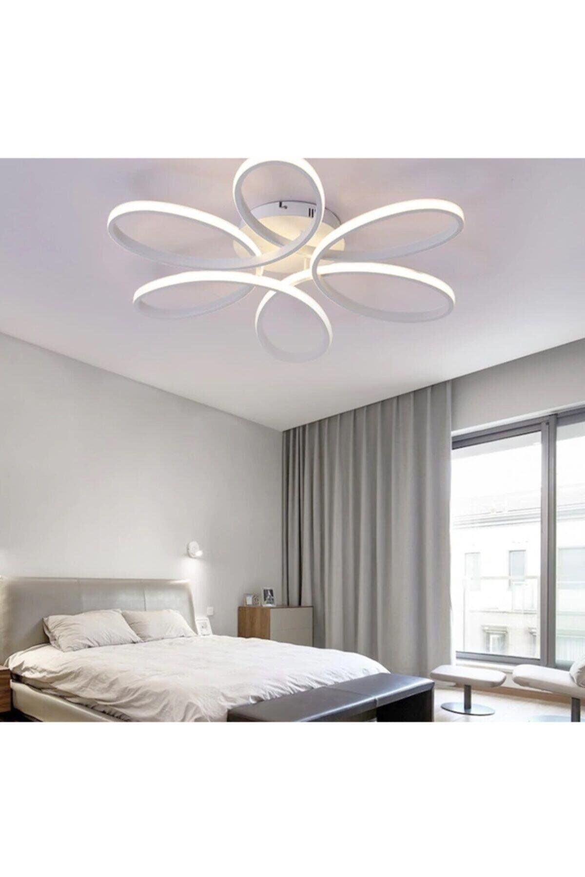 Modern Sarkıt Led Avize Krom Concept Ürün Power Led Avize Krom Gümüş