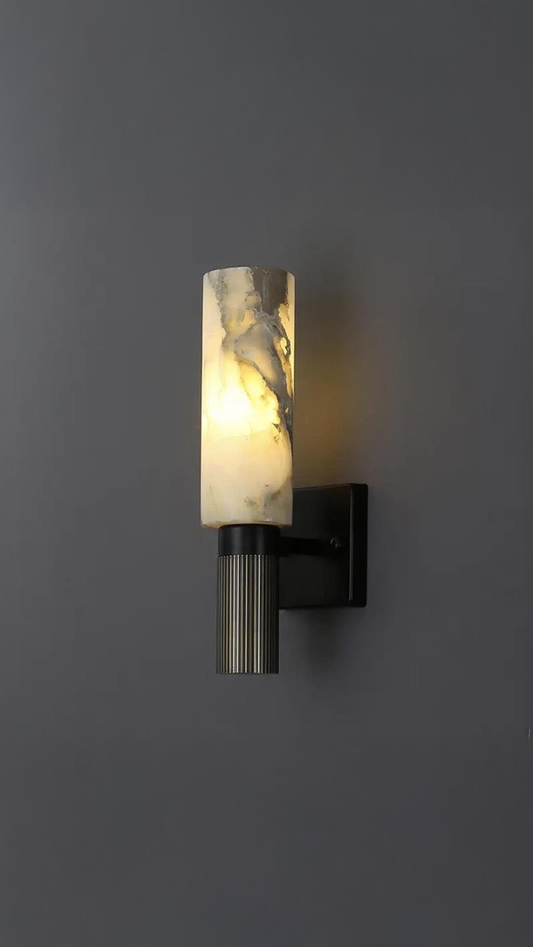 Modern Special Edition Marble Tasarım Mermer Ledli Aplik Şık Görsellik Katar