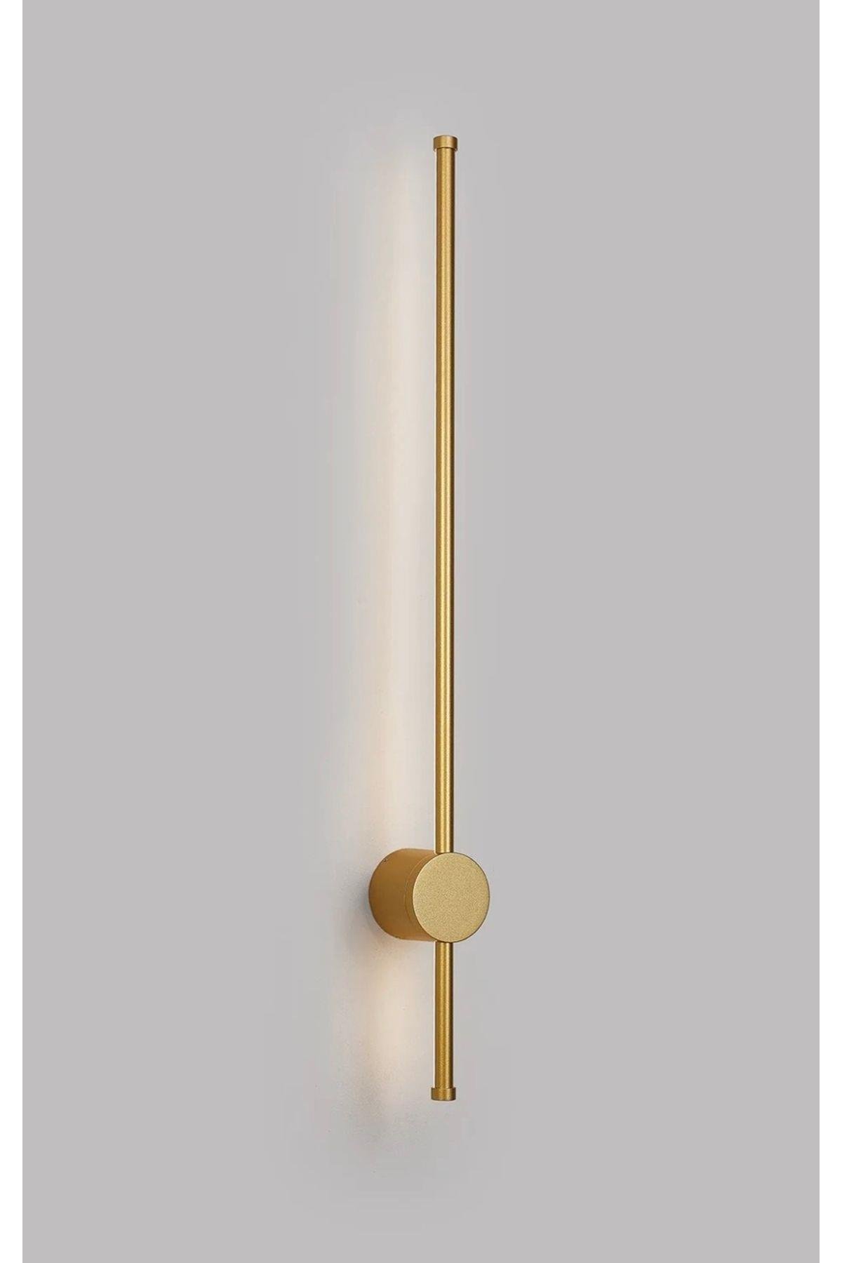 Modern Tasarım Çubuk Duvar Aplik Elektrikle Çalışır Metal 1. Sınıf İthal Ürün Beyaz Gövde Gün Işığı