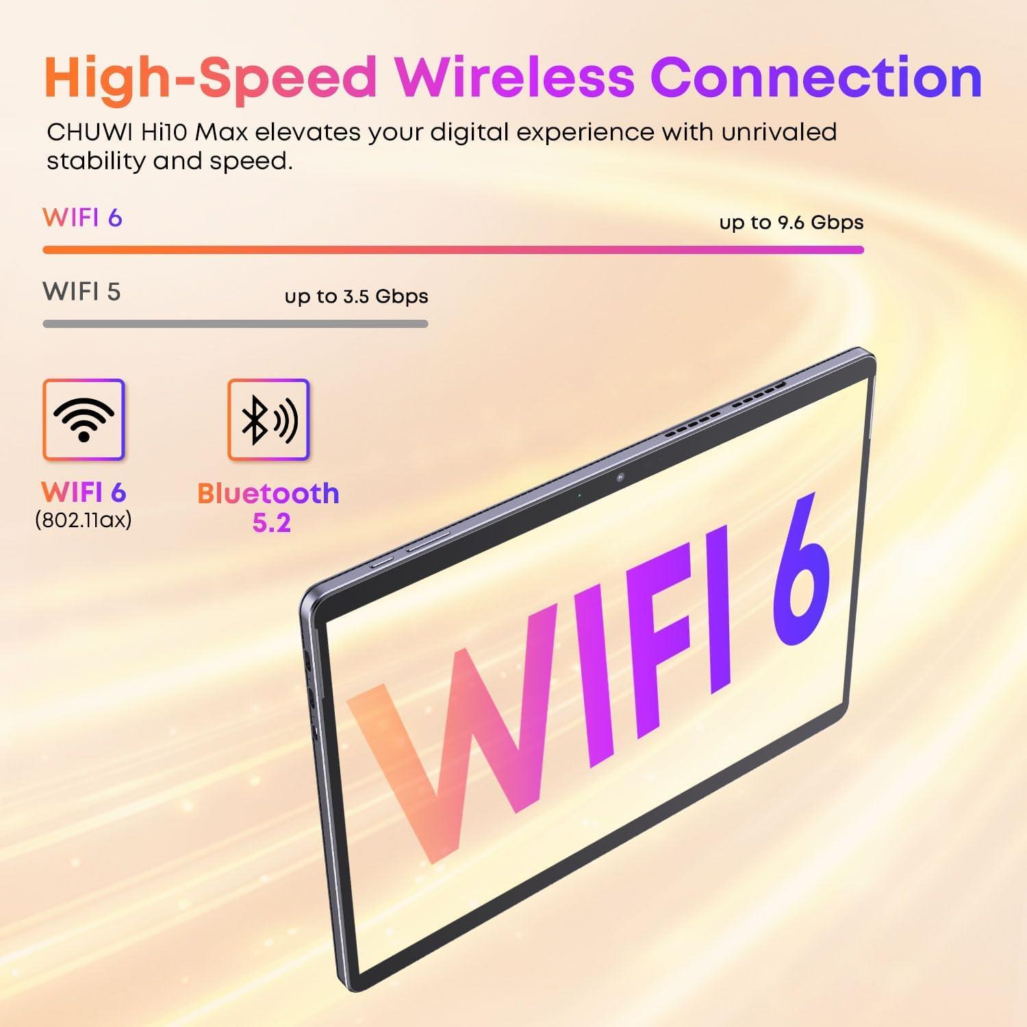 Chuwi HI10 Max 3K İntel N150CPU 1TB Depolama 12GB Ram WIN11PRO 2 In1 13'' Tablet Pc+Klavye+Kalem+Mouse+Türkçe Klavye Sticker