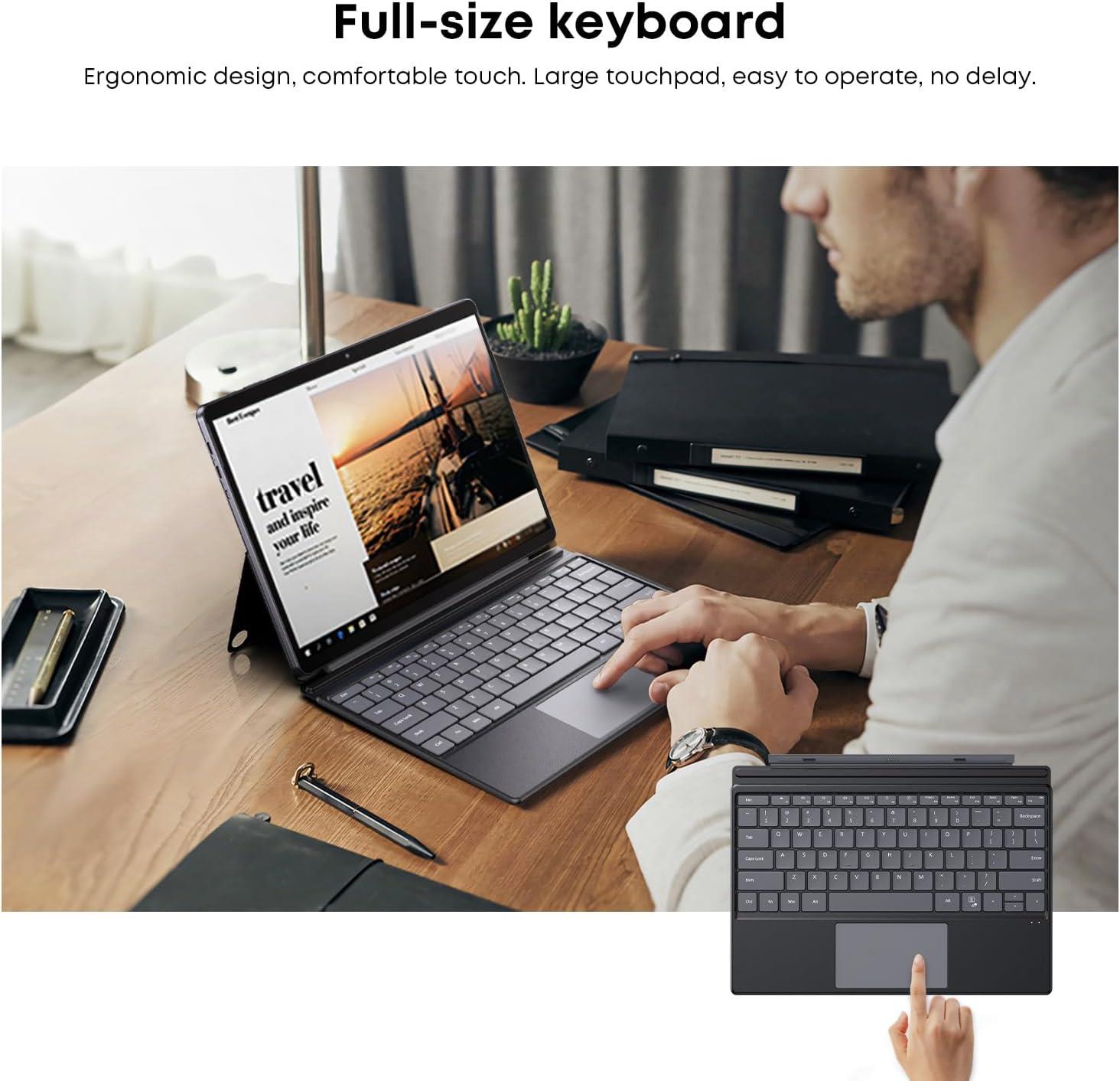 Chuwi HI10 Max 3K İntel N150CPU 1TB Depolama 12GB Ram WIN11PRO 2 In1 13'' Tablet Pc+Klavye+Kalem+Mouse+Türkçe Klavye Sticker