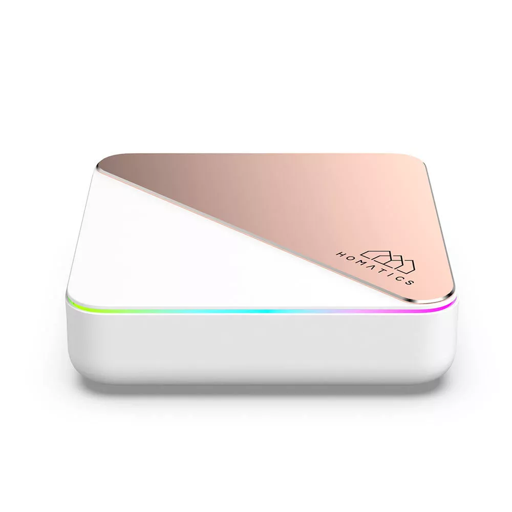 Homatics Box R 4K Plus Elite Lisanslı Android TV Box Rose Gold (Numerik Kumandalı)