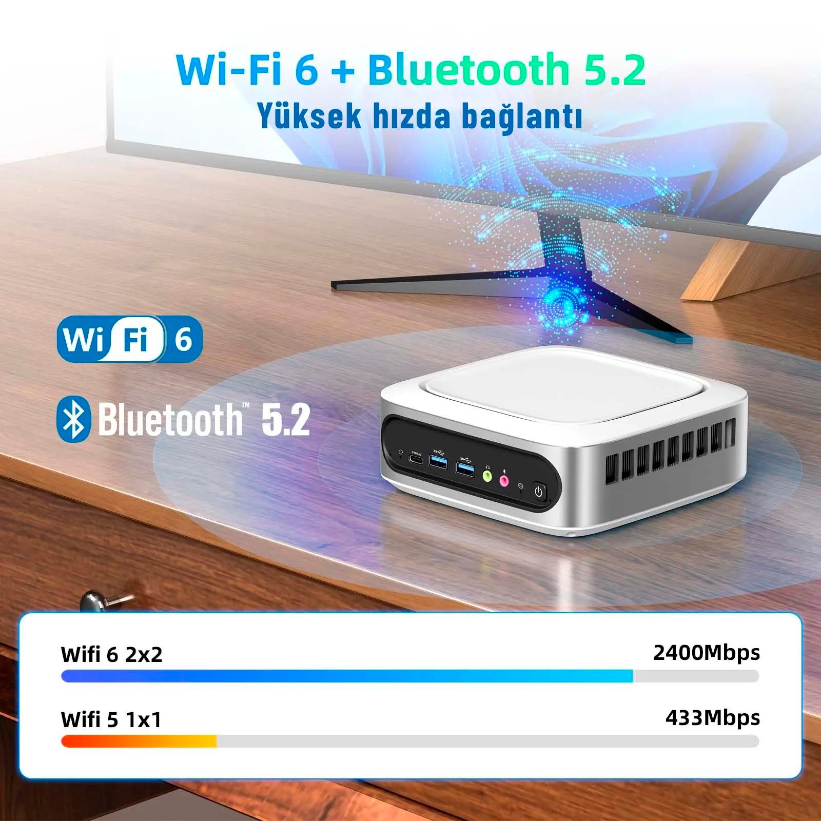 Techstorm Iceberg Intel Core i9-11900H  32 GB Ram 1TB Rom Windows 11 Pro Mini Pc