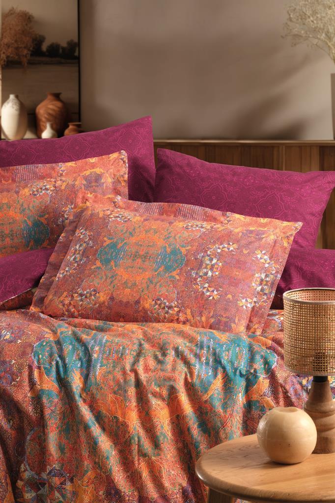 Heritage Dijital Ranforce Çift Kişilik Nevresim Takımı Opulent