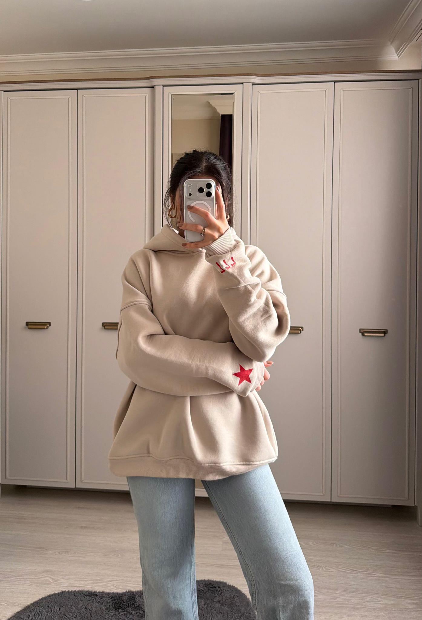 777 Luck Manifest Oversize Sweatshirt