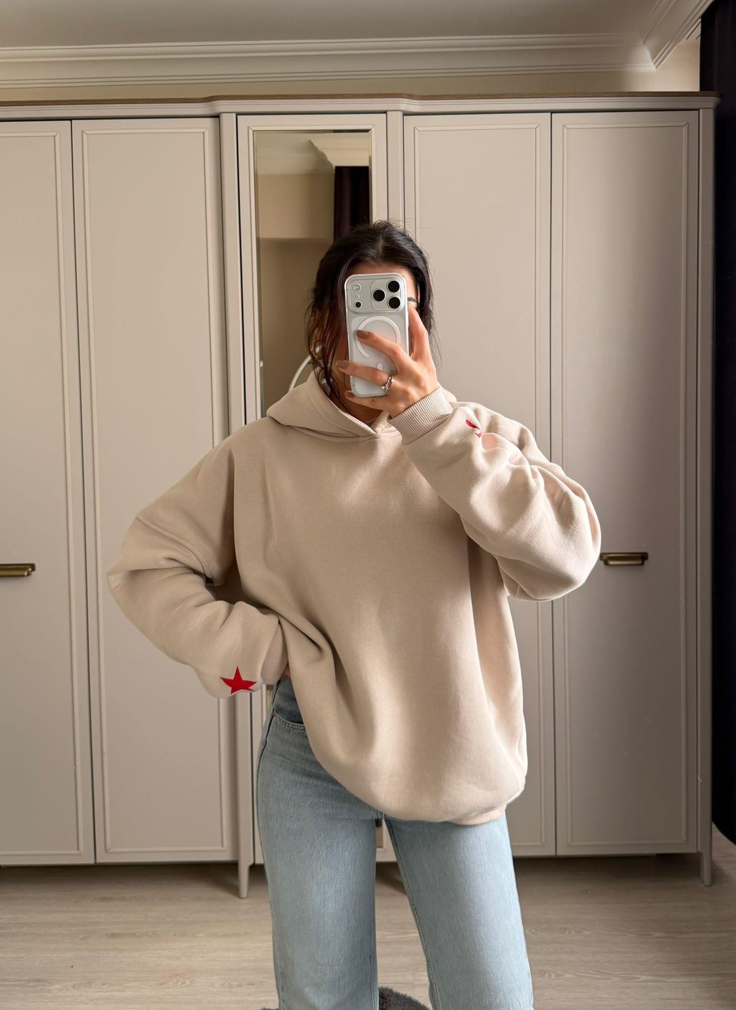 777 Luck Manifest Oversize Sweatshirt