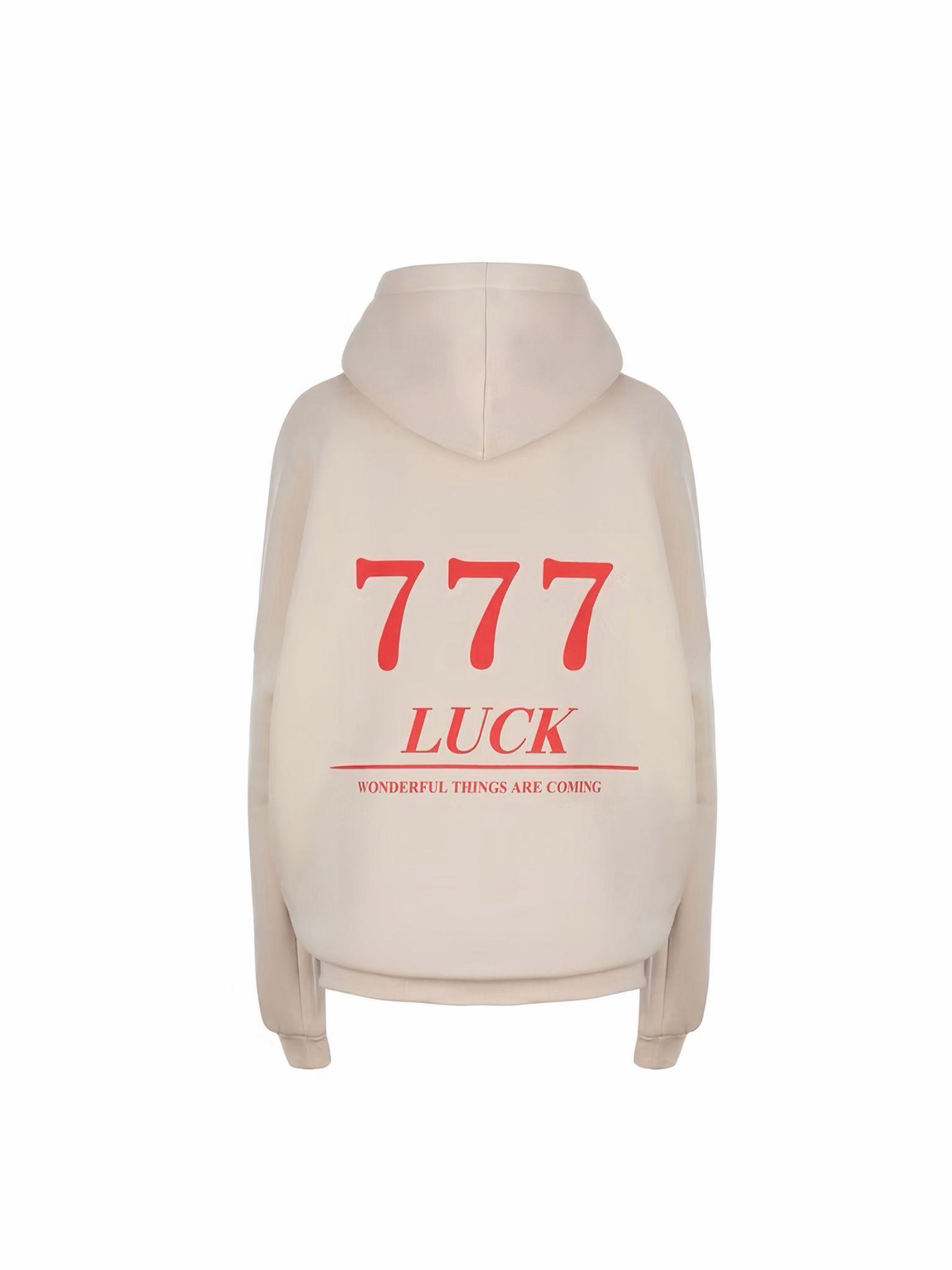 777 Luck Manifest Oversize Sweatshirt