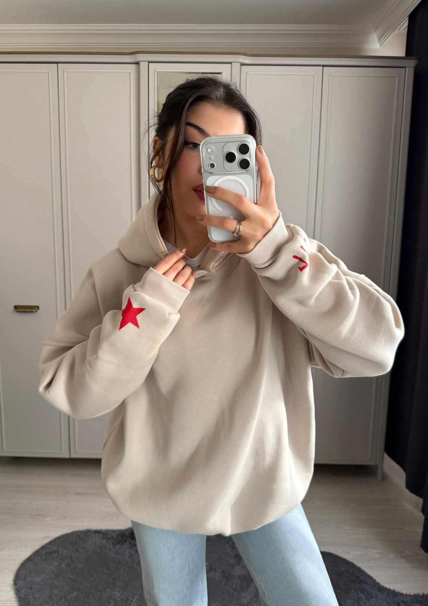 777 Luck Manifest Oversize Sweatshirt
