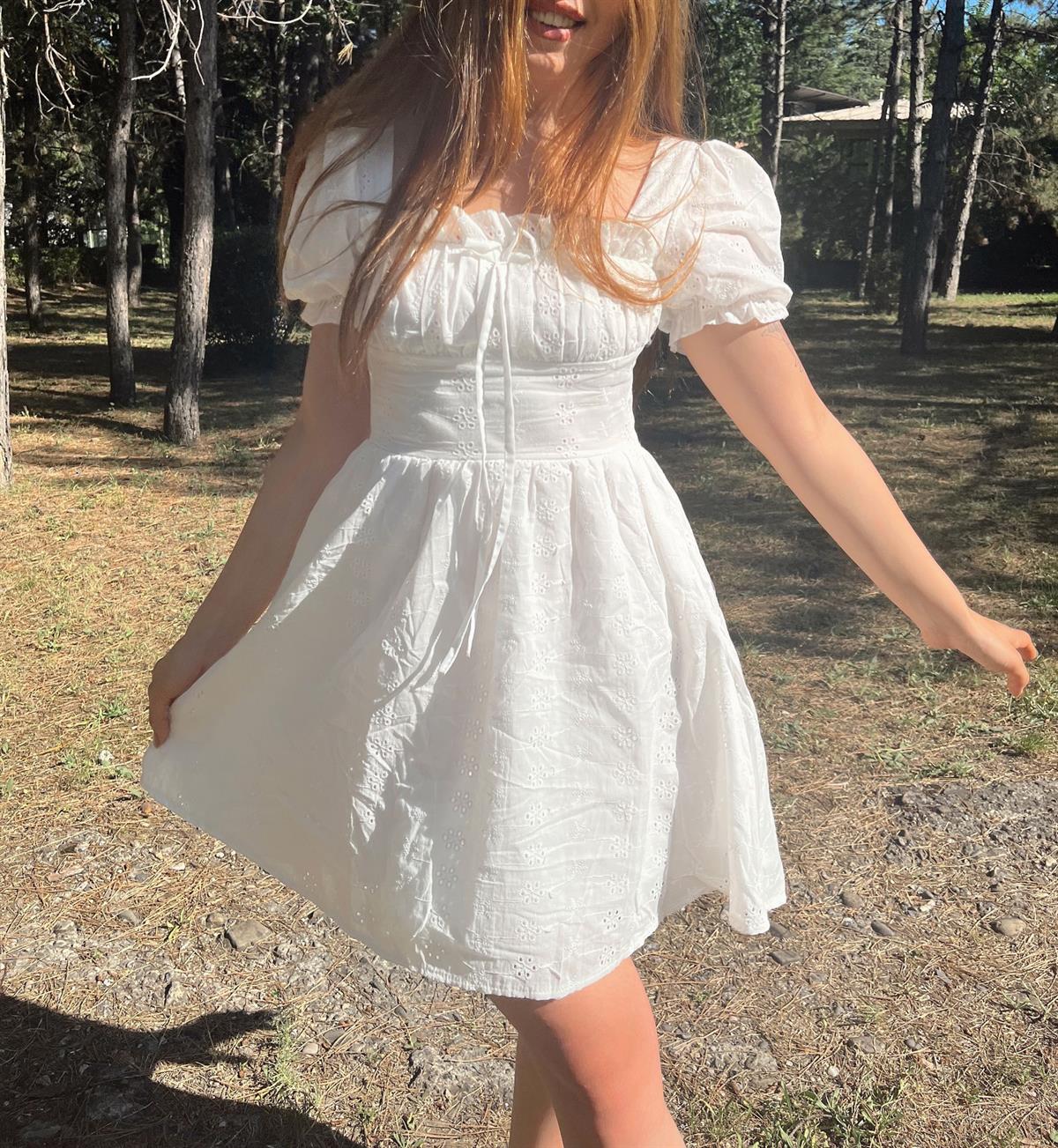 Linda Brode Mini Elbise