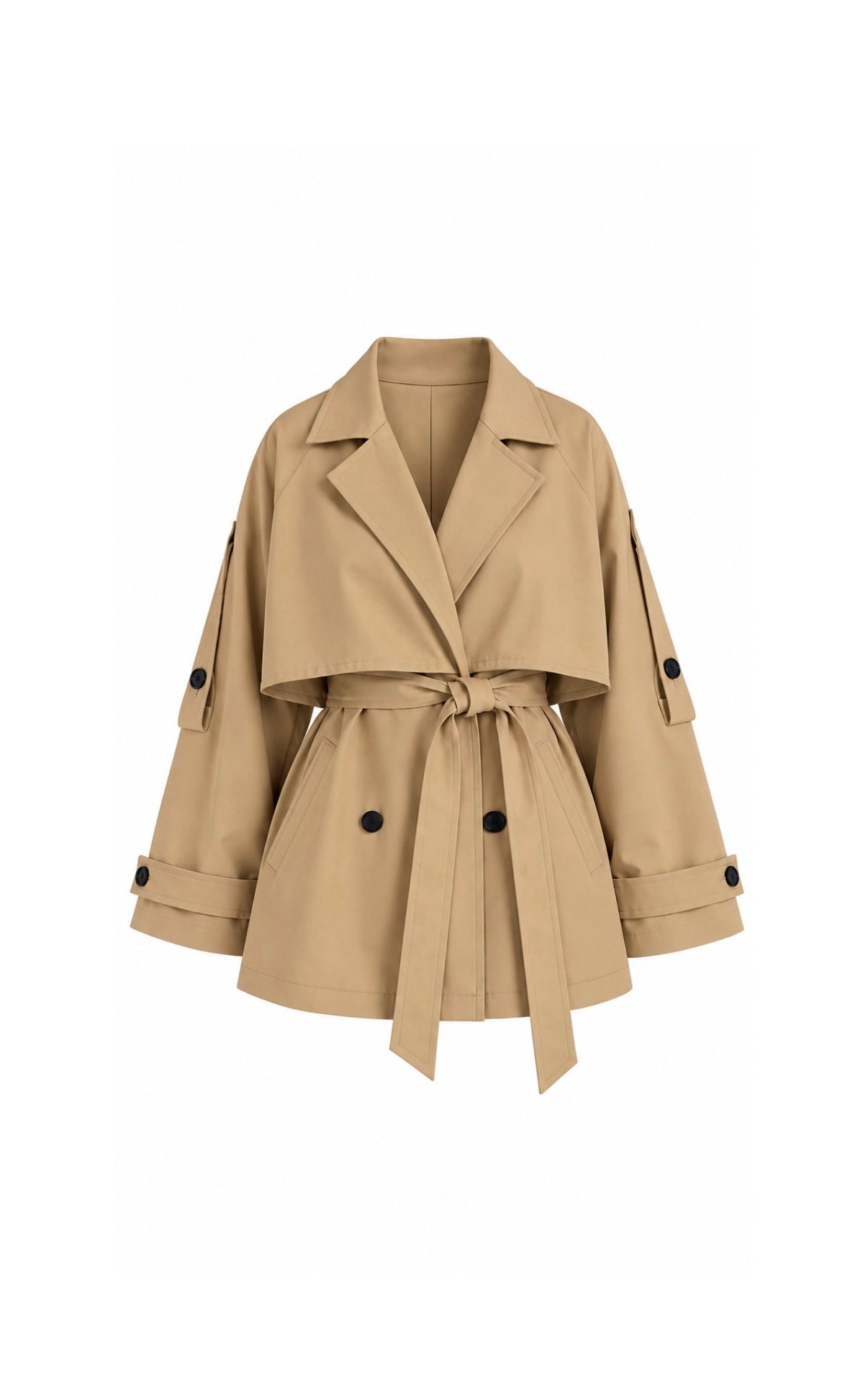 Rue Apoletli Ara Boy Premium Trençkot Bej