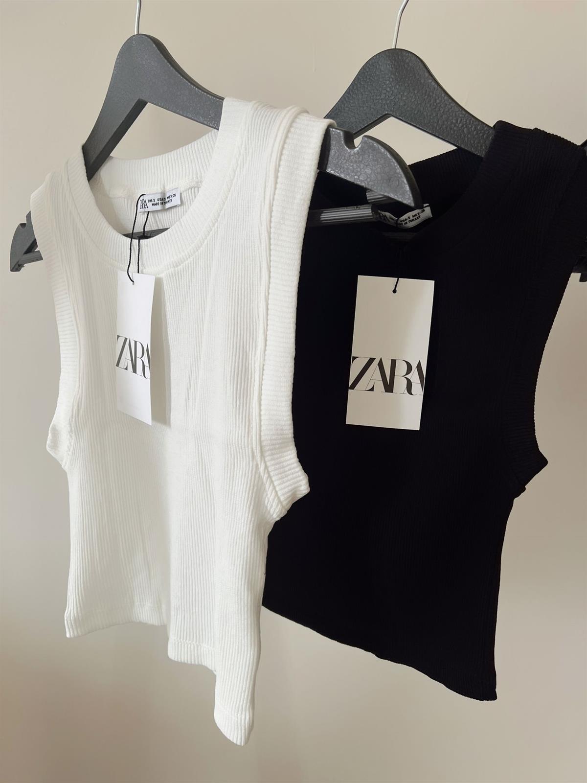 ZR Fitilli Basic Crop İkili Set