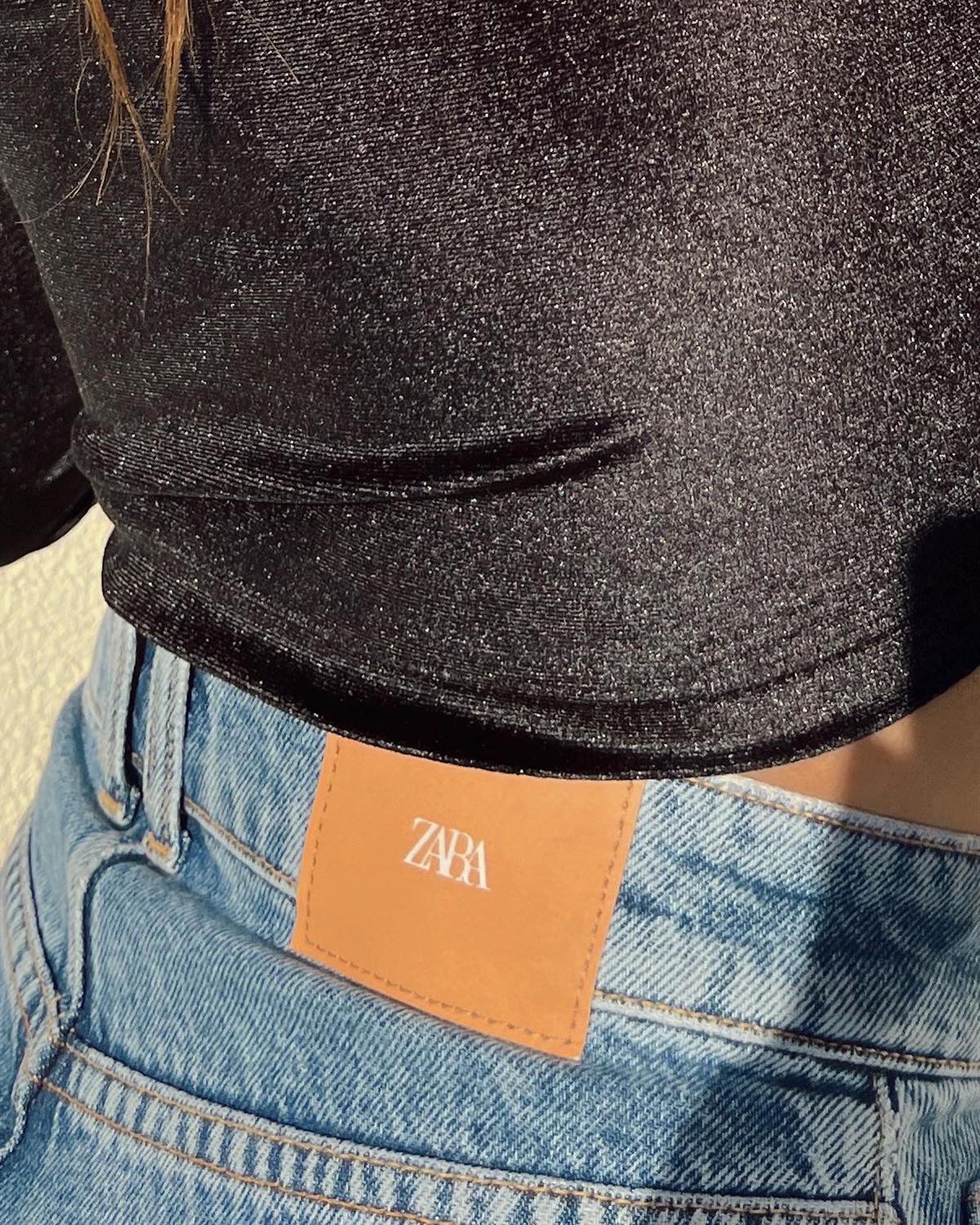 ZR Wide Leg Çift Diz Yırtık Jean