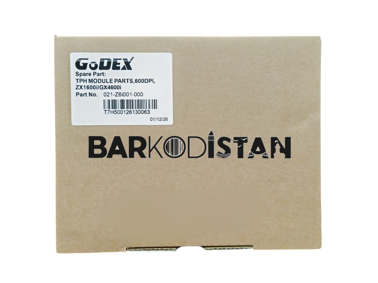 021-Z6i001-000 GODEX ZX1600i/GX4600i YAZICI KAFASI 600 DPI (PRINTHEAD)