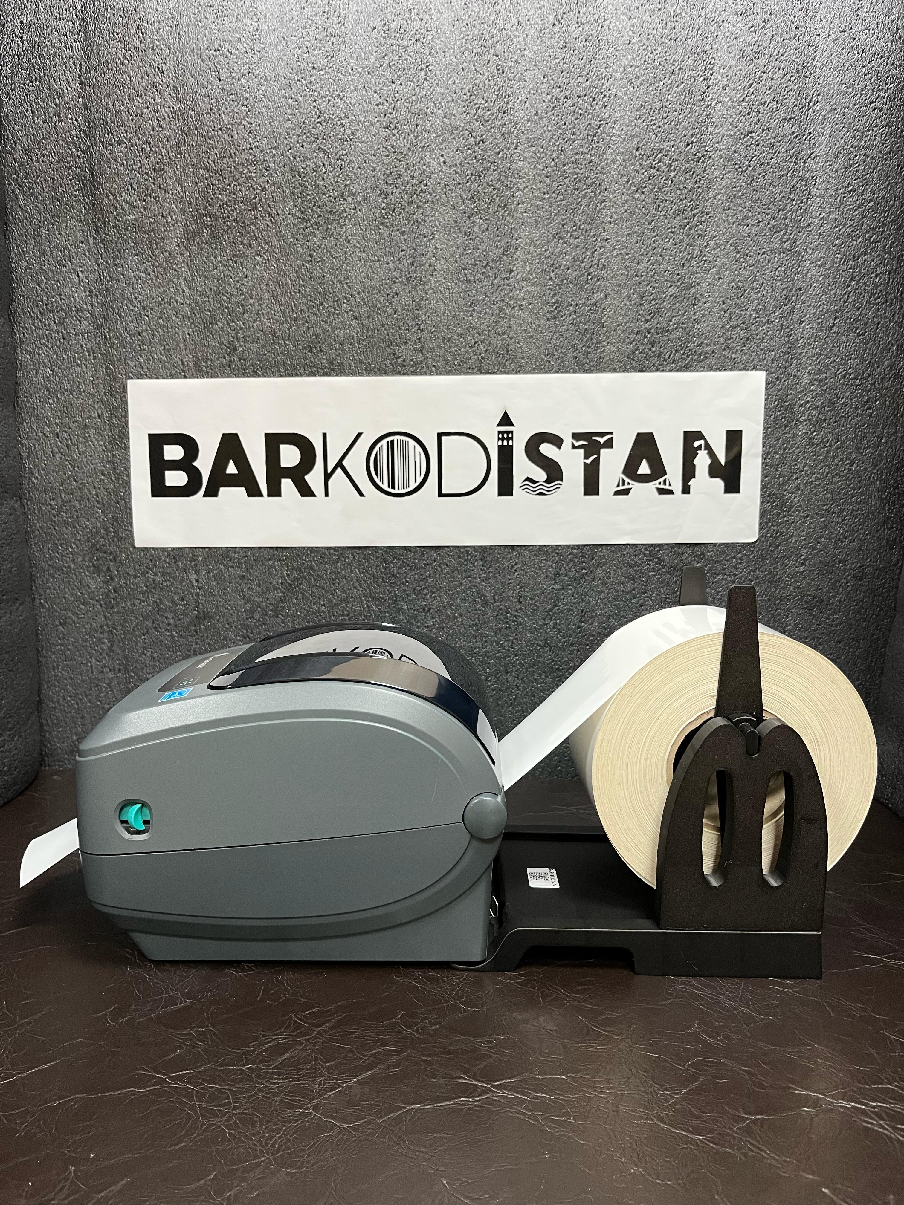 Argox Godex Datamax Zebra Honeywell Intermec Sato Toshiba Tec Xprinter Bixolon Gaincha Palmx Rongta Marka Barkod Yazıcılar ile Uyumlu Harici Etiket Besleme Ünitesi