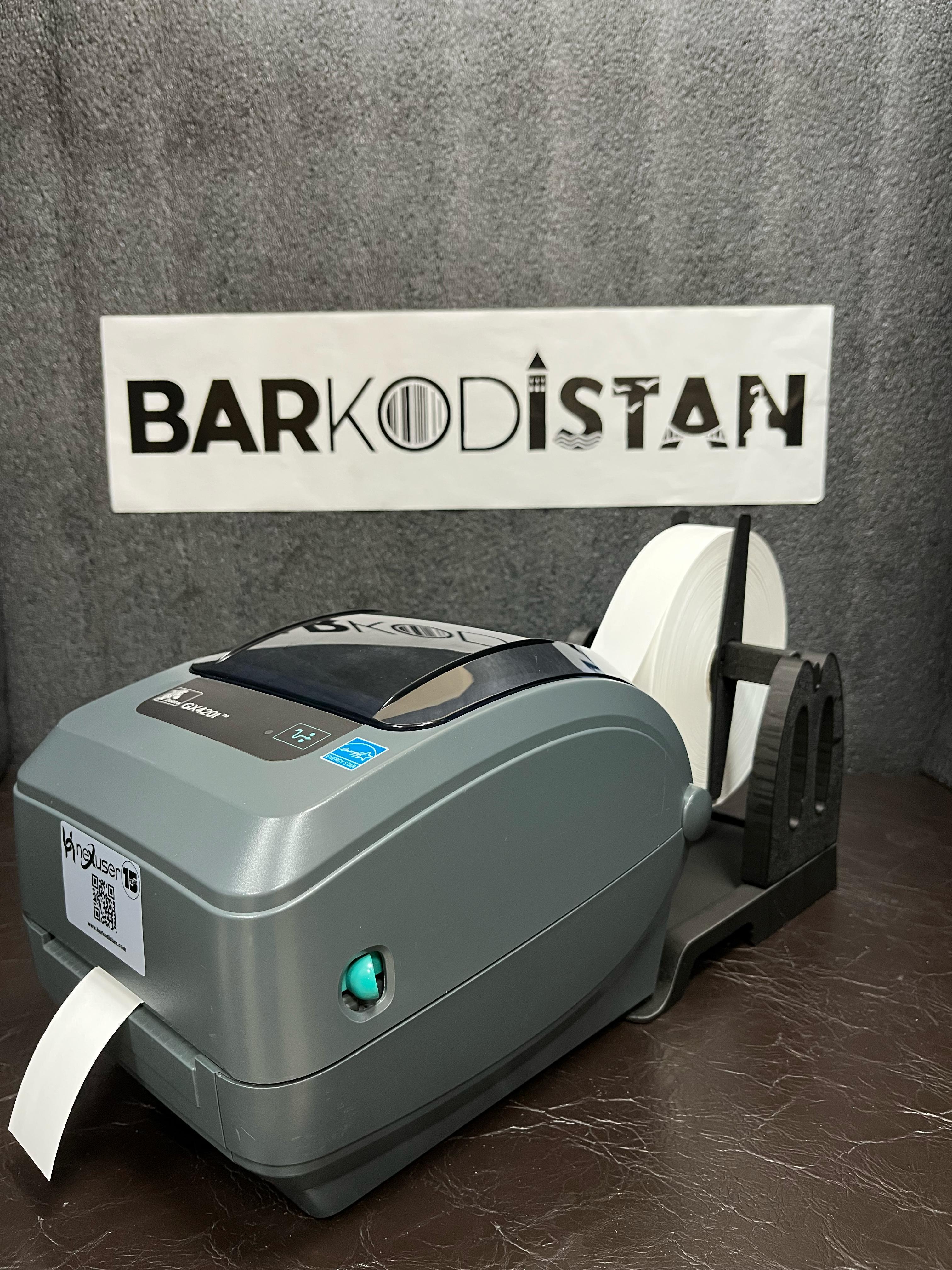 Argox Godex Datamax Zebra Honeywell Intermec Sato Toshiba Tec Xprinter Bixolon Gaincha Palmx Rongta Marka Barkod Yazıcılar ile Uyumlu Harici Etiket Besleme Ünitesi