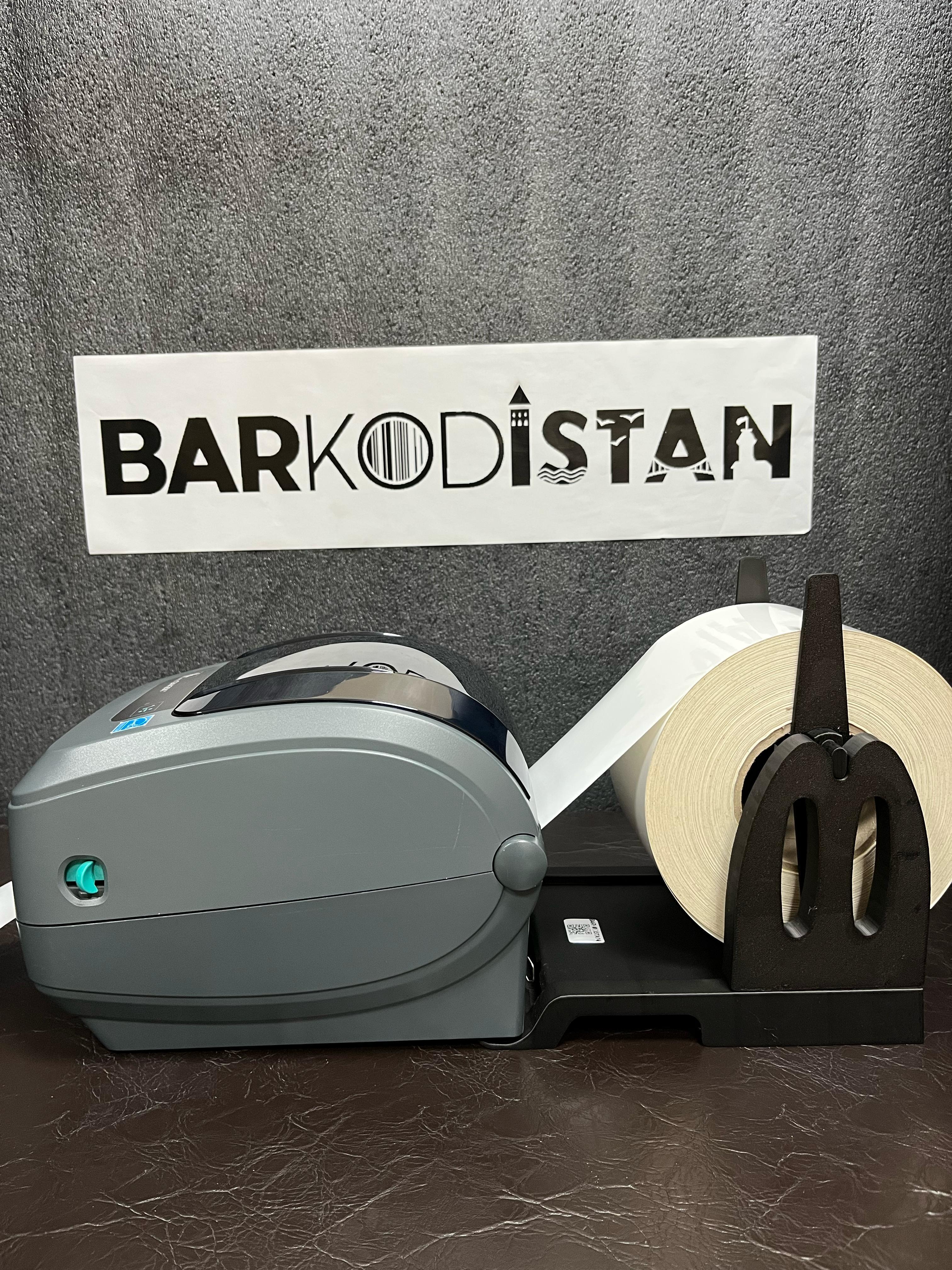 Argox Godex Datamax Zebra Honeywell Intermec Sato Toshiba Tec Xprinter Bixolon Gaincha Palmx Rongta Marka Barkod Yazıcılar ile Uyumlu Harici Etiket Besleme Ünitesi