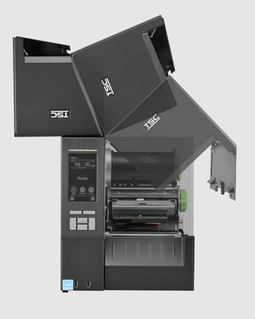 MH241T-A301-0302 TSC MH241T ENDÜSTRİYEL BARKOD YAZICI 203 DPI USB-SERI-ETH