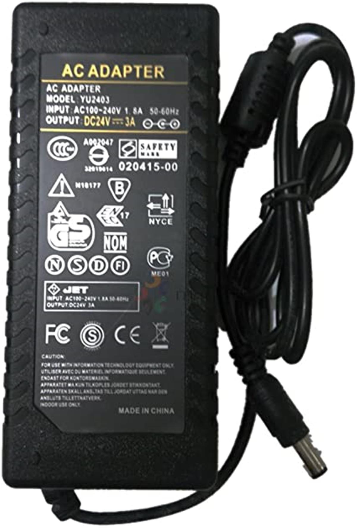 POWER SUPPLY 24V 3,0ADC