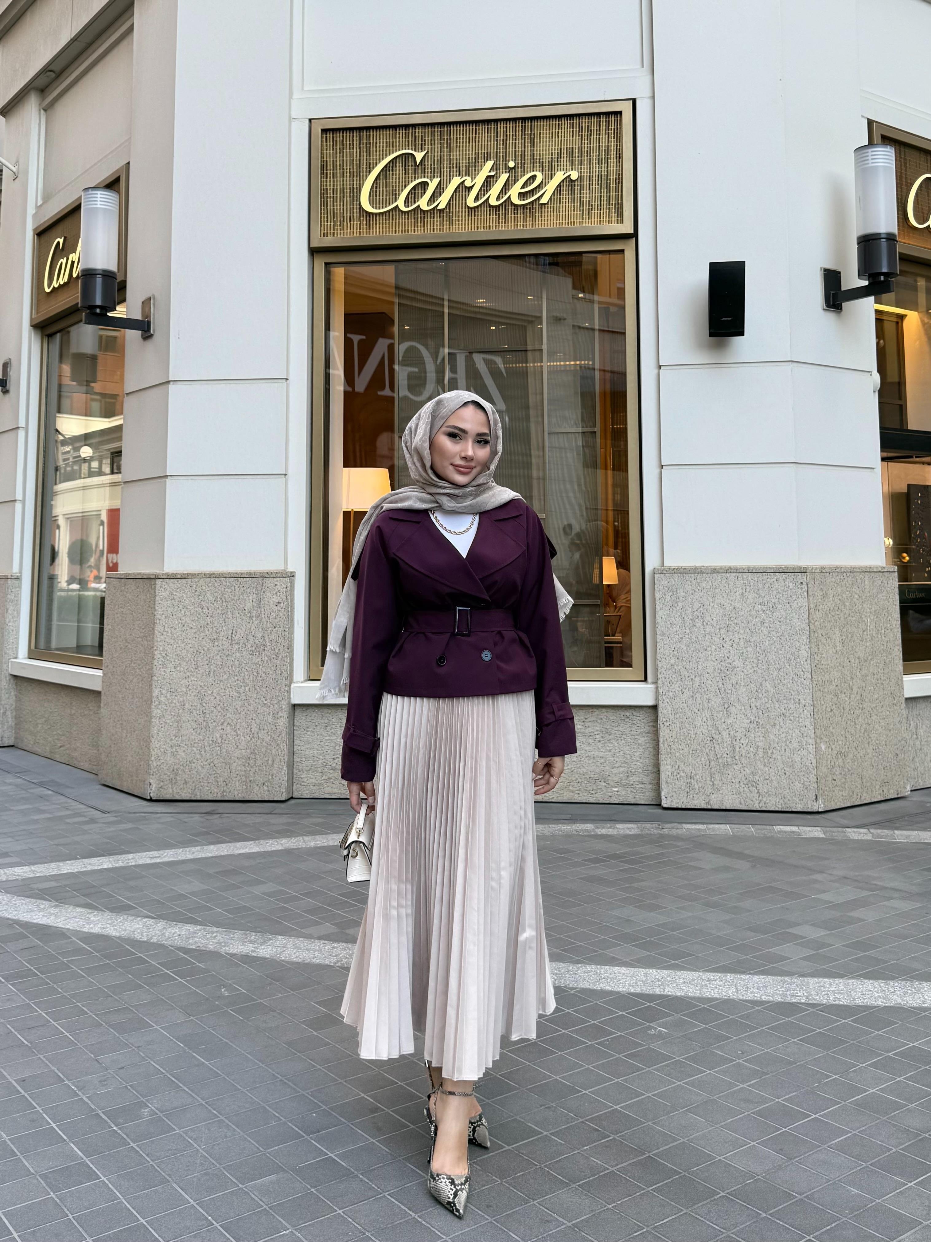APOLETLİ KISA TRENÇKOT MÜRDÜM