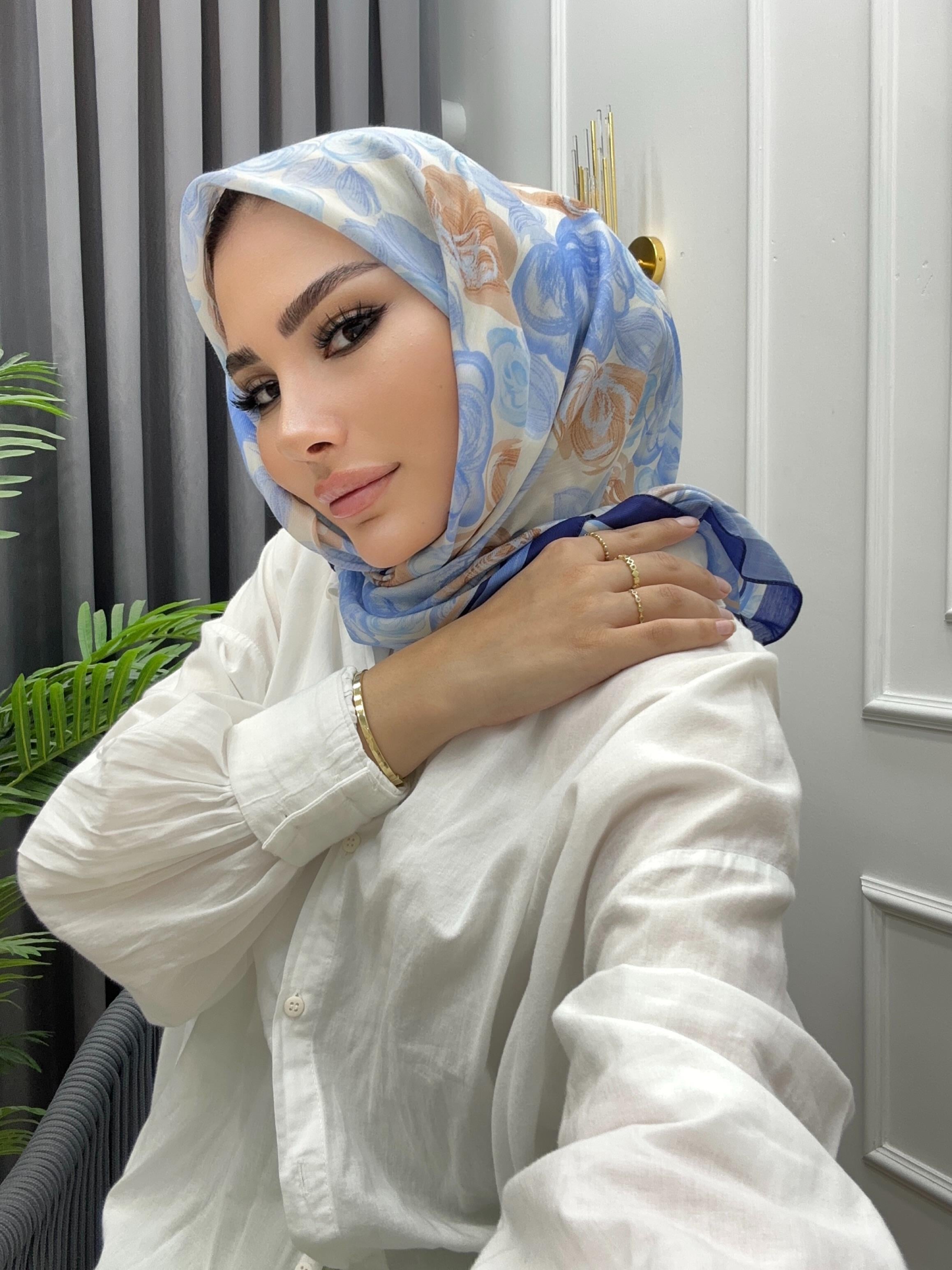 AQUA SOFT EŞARP LACİVERT
