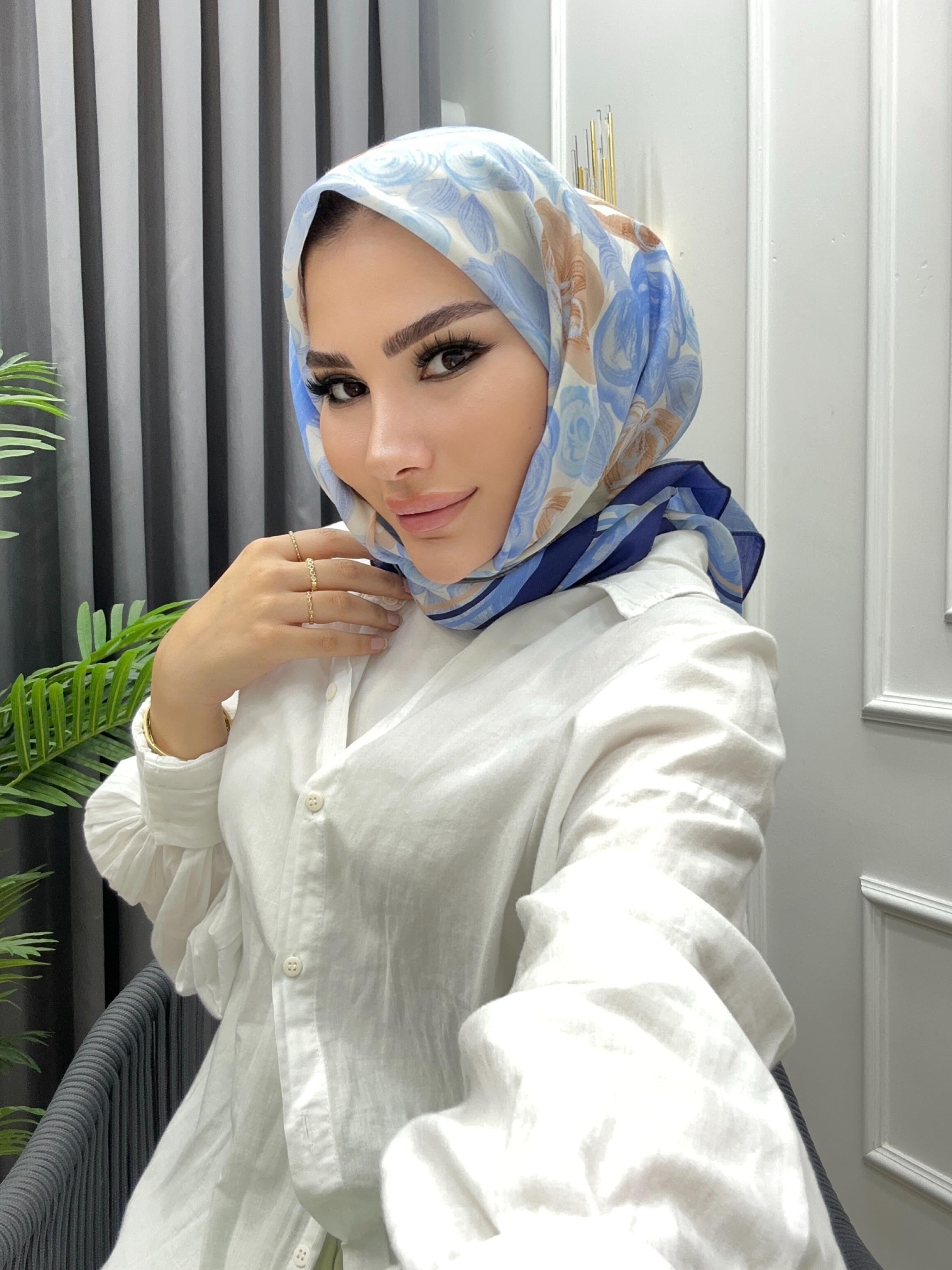 AQUA SOFT EŞARP LACİVERT