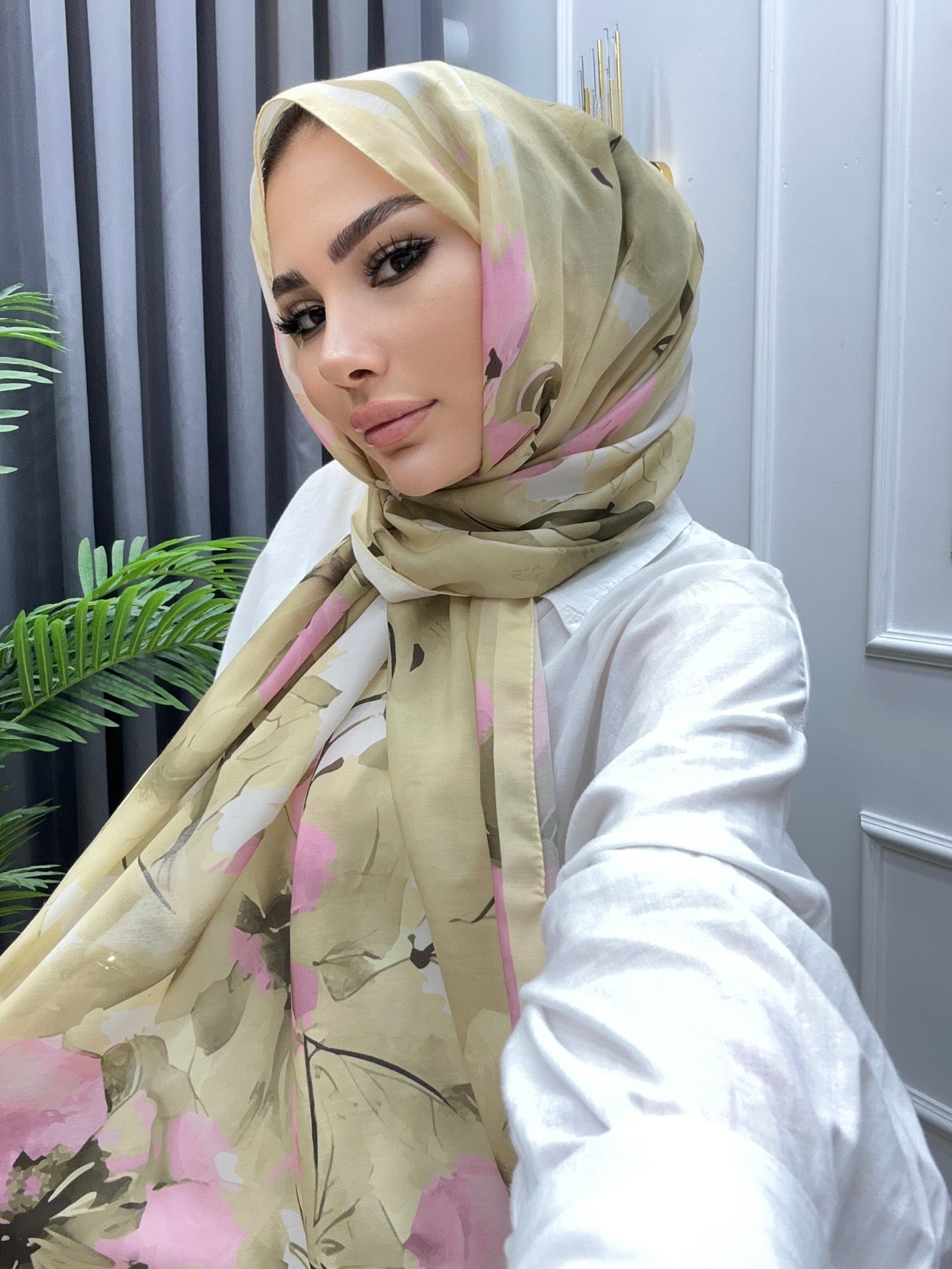 AQUA SOFT KARIŞIK DESEN ŞAL YAĞ YEŞİLİ