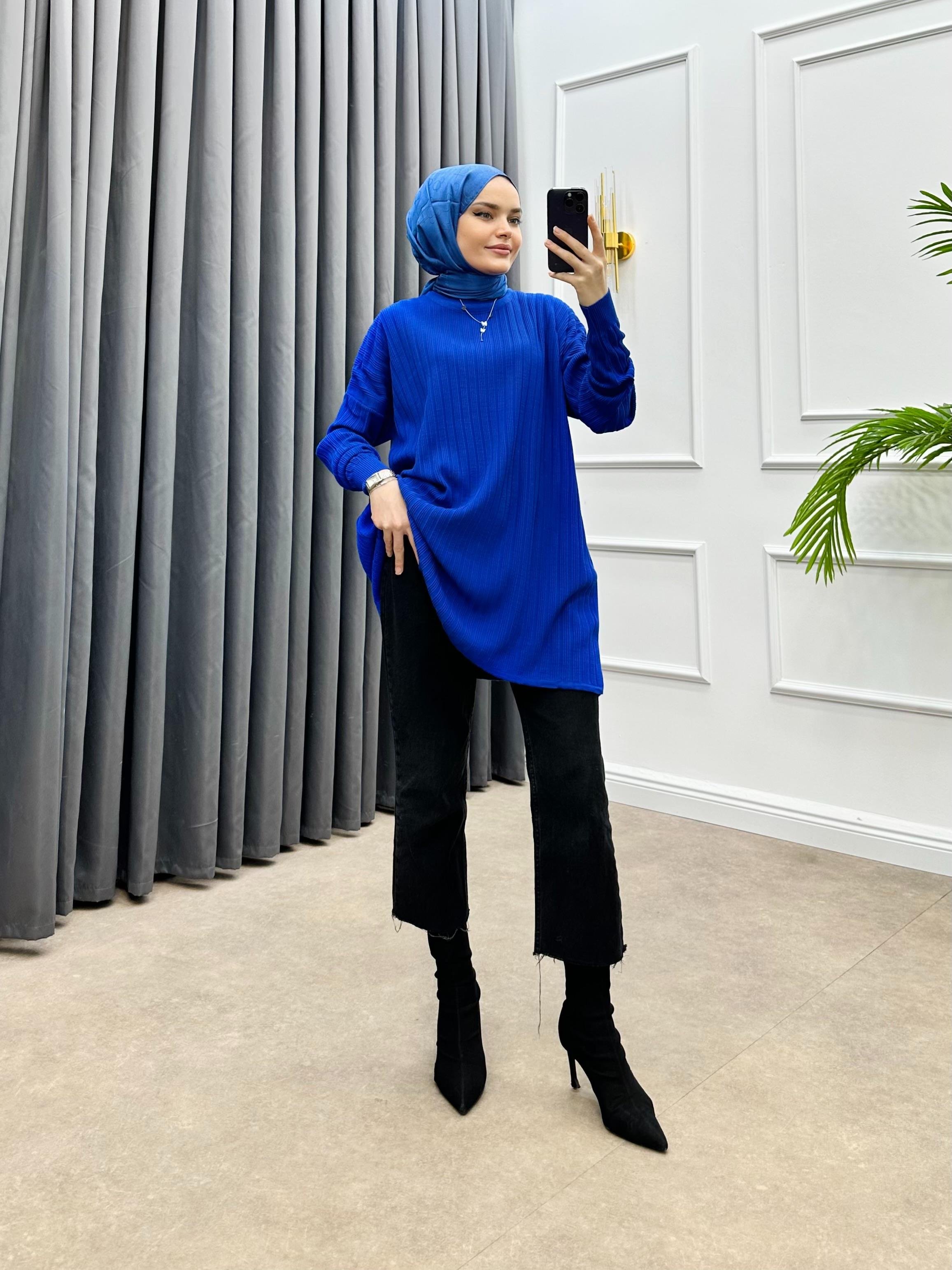 BASİC TRİKO KAZAK SAKS