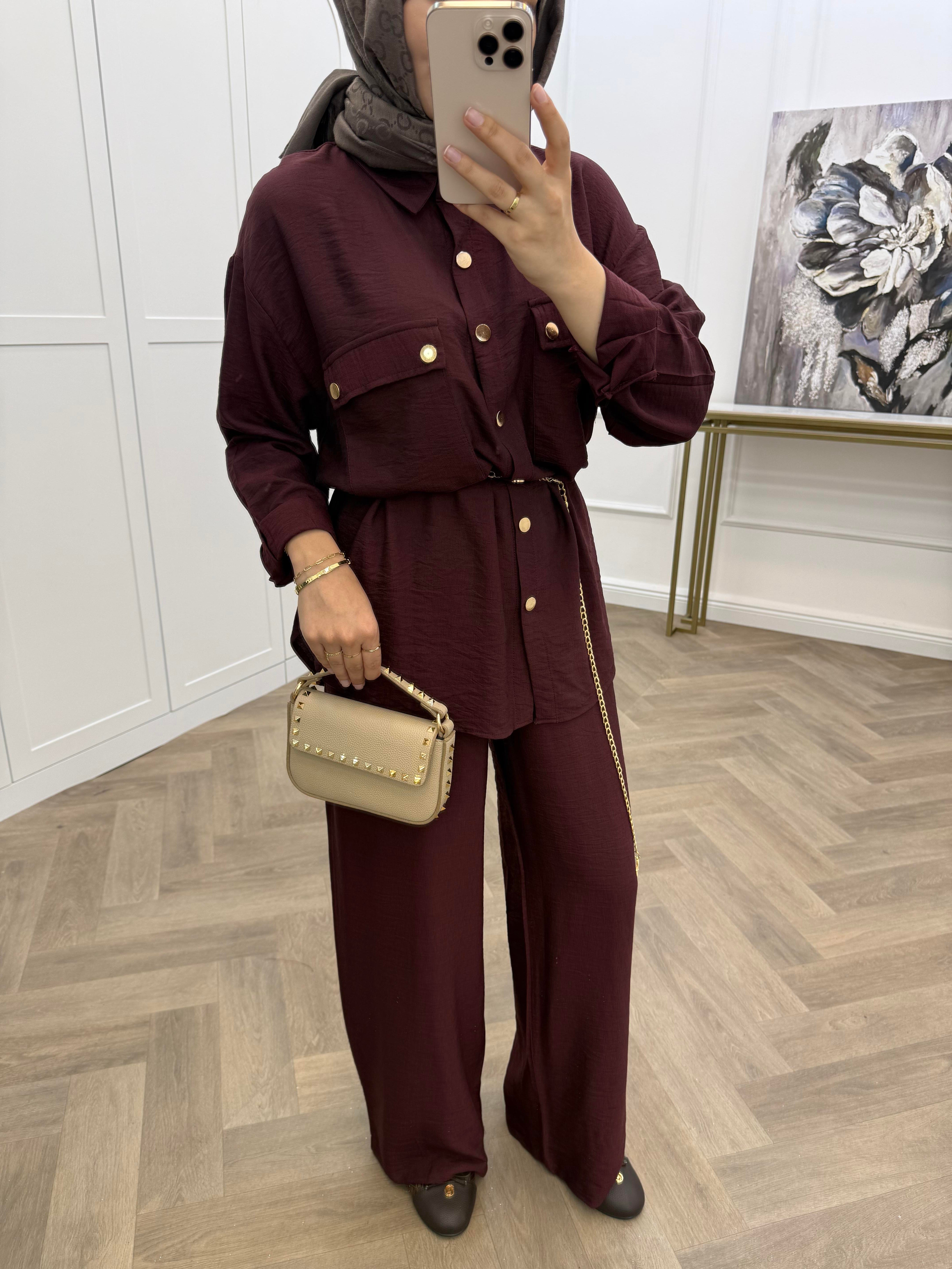 CHANEL PANTOLONLU TAKIM SİYAH
